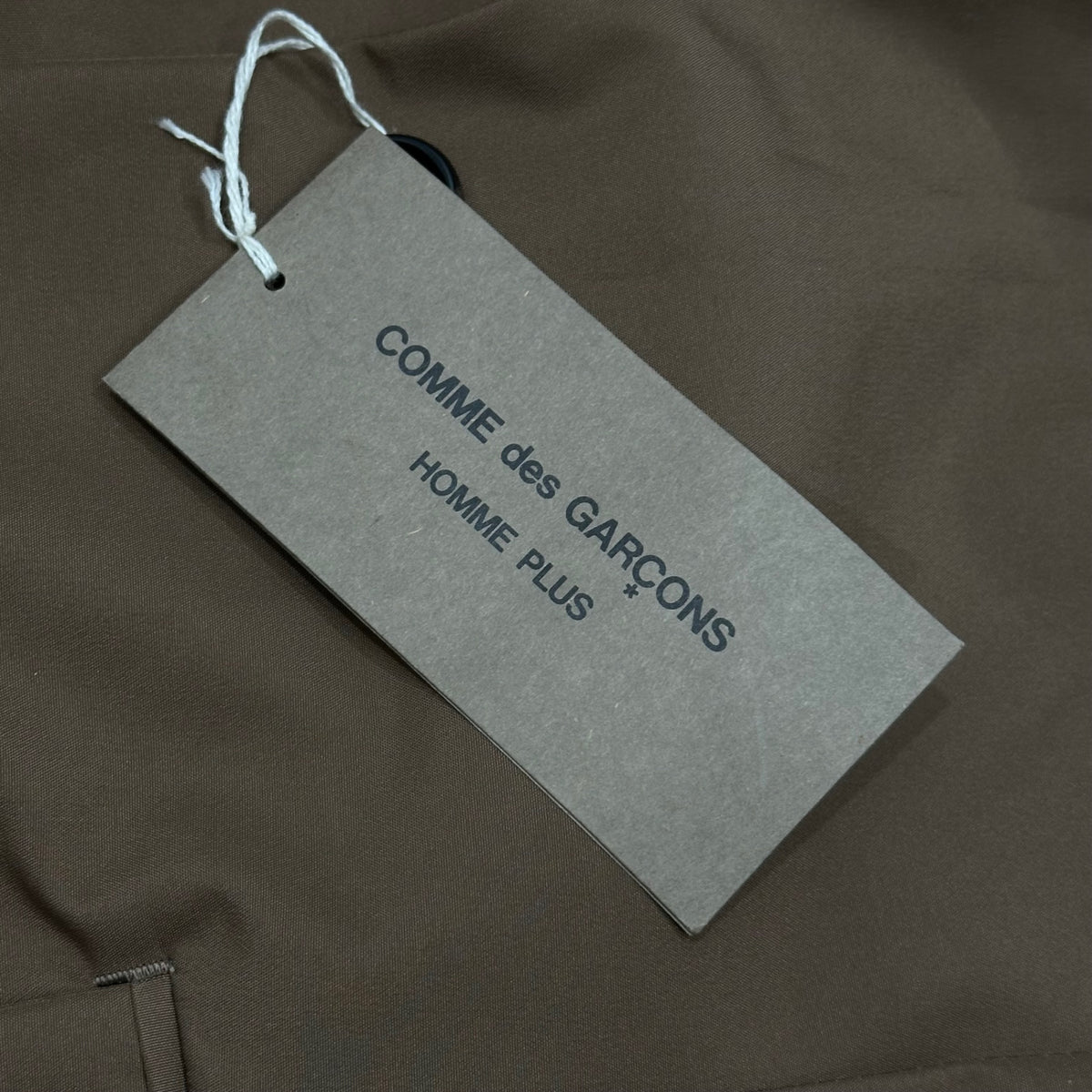 COMME des GARCONS HOMME PLUS(コムデギャルソンオムプリュス) 2005AW Sleeve-Pocket Nylon Tailored Jacket アーム ポケット ナイロン テーラード ジャケット PP-J009 M ブラウン AD2005 00s アーカイブ テック デッドストック