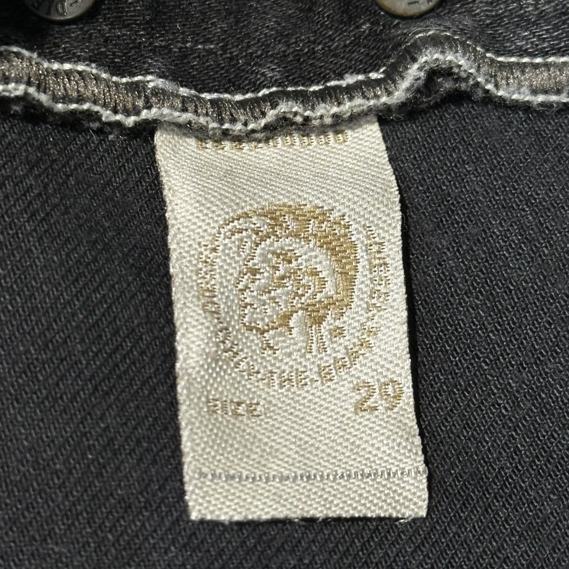 DIESEL(ディーゼル) TEPPHAR Stretch Skinny Denim Pants ストレッチ スキニー デニム パンツ W29 L30 ブラック