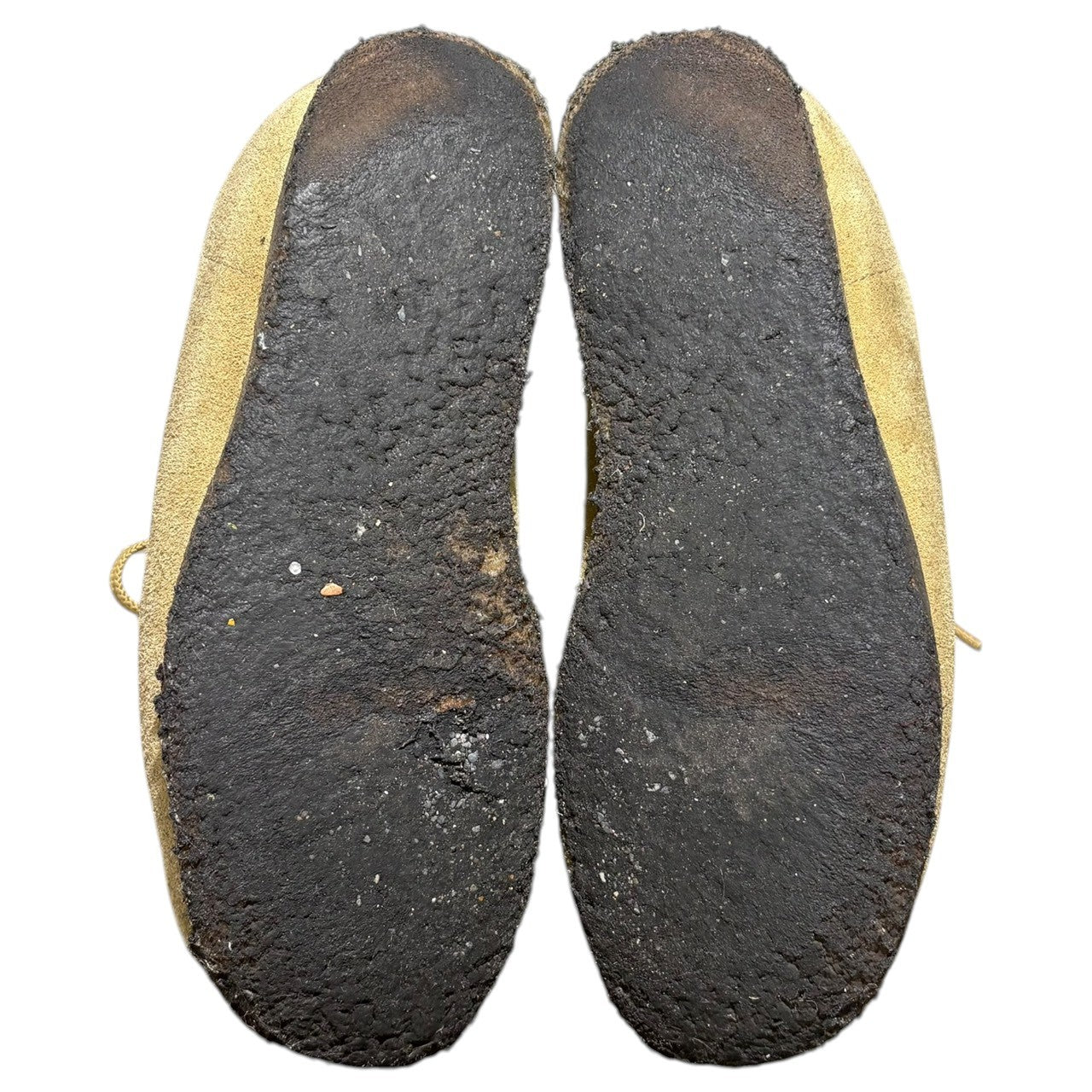 clarks(クラークス) Wallabee ワラビー 500691 US 7 1/2(約25.5cm) ベージュ モカシン シューズ スウェード