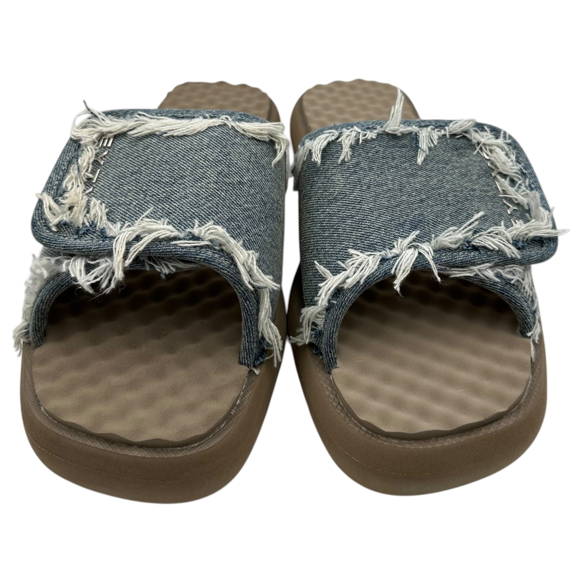 EYTYS(エイティーズ) ALESSA DNM Sandals デニム 厚底 サンダル F311001 27.4cm インディゴ×ベージュ