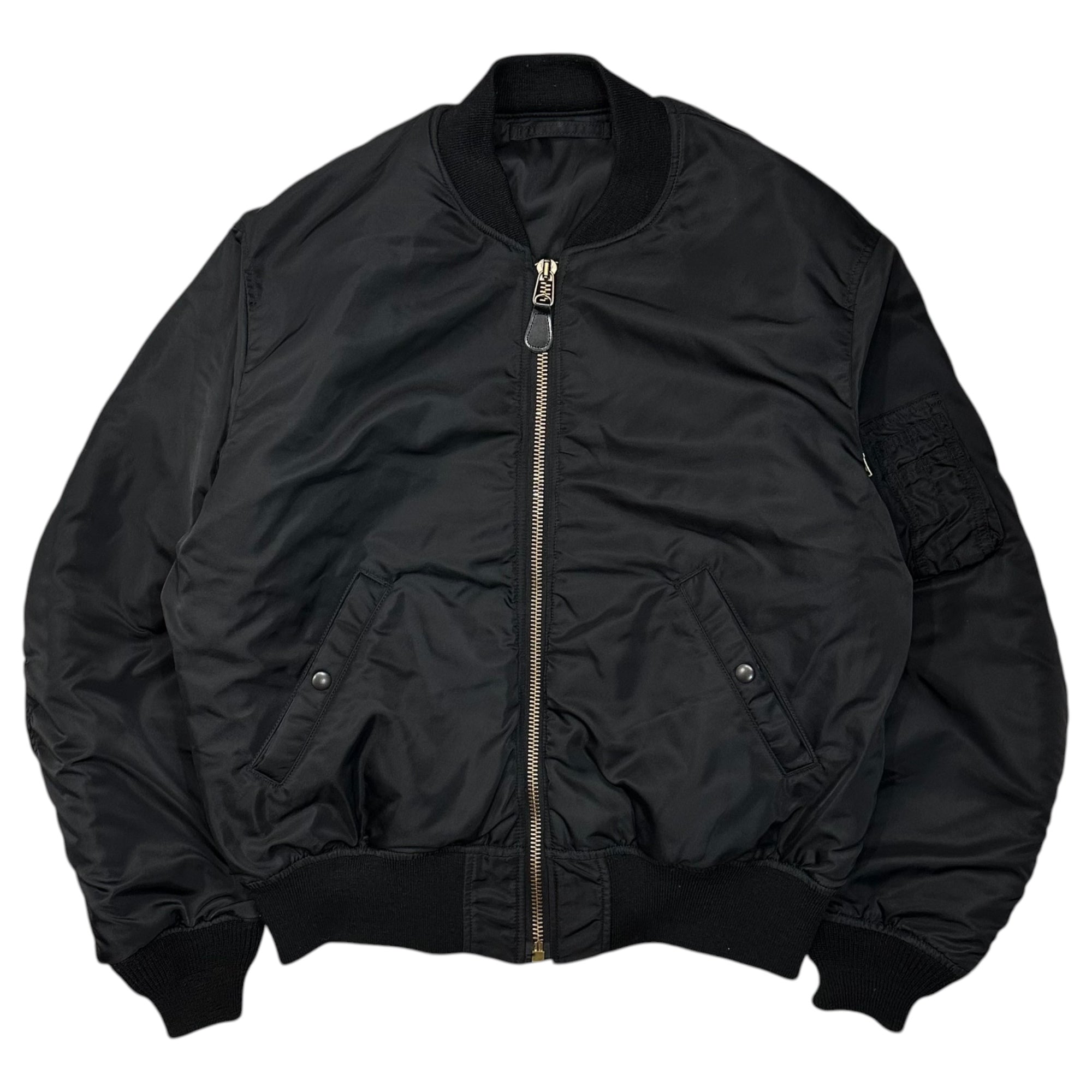 AVIREX7522(アヴィレックスナナゴーニーニー) COMOLI Exclusive Line MA-1 “BLACK“ Bomber Jacket 小森氏 監修 限定 ライン ボンバー ジャケット 7834952049 XL ブラック 参考定価96,800円(税込)