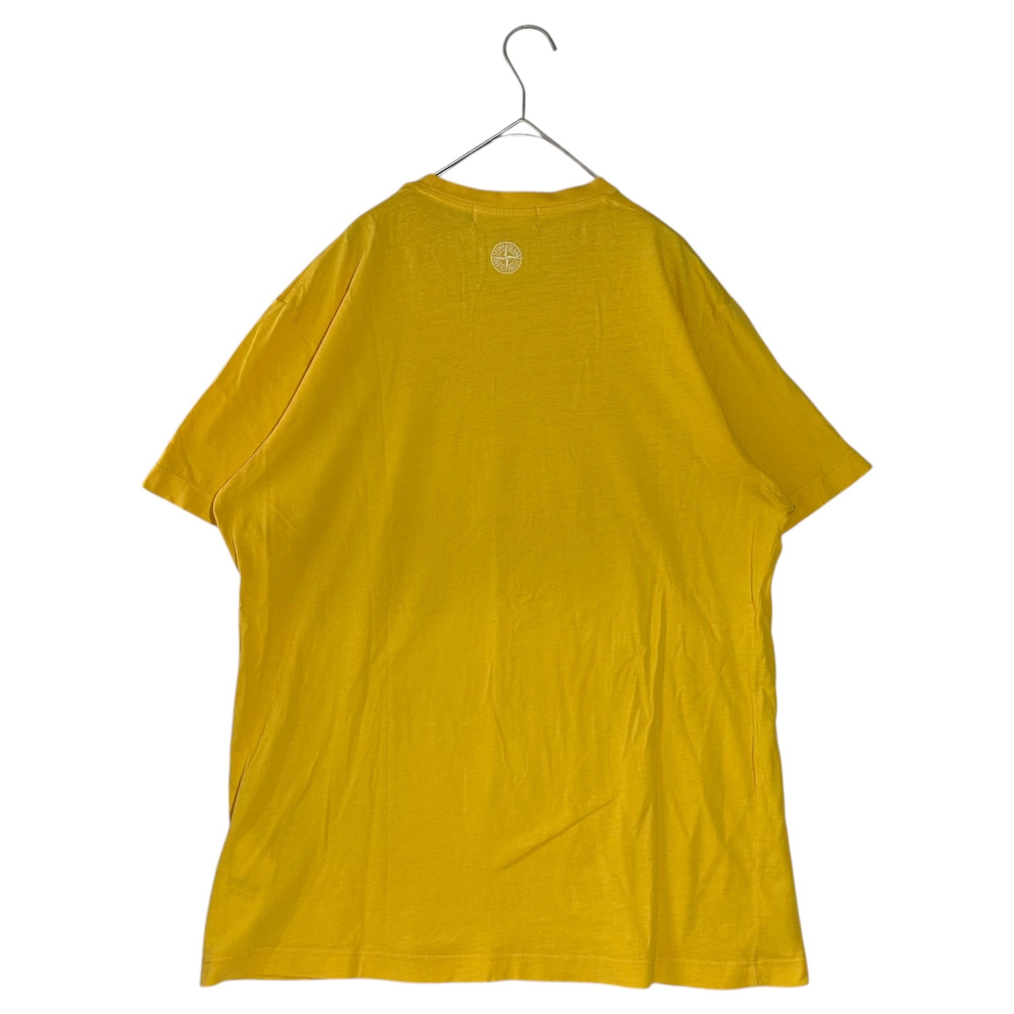 STONE ISLAND(ストーンアイランド) 13SS Mosaic Logo Print T-Shirt モザイク ロゴ プリント Tシャツ 581520185 XL イエロー