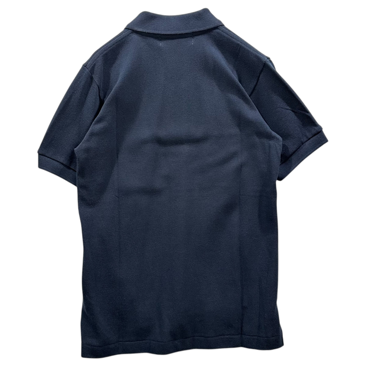 PLAY COMME des GARCONS(プレイコムデギャルソン) One-point logo patch S/S polo shirt ワンポイント ワッペン ロゴ 半袖 ポロシャツ AZ-T045 S ダークネイビー×グリーン AD2006