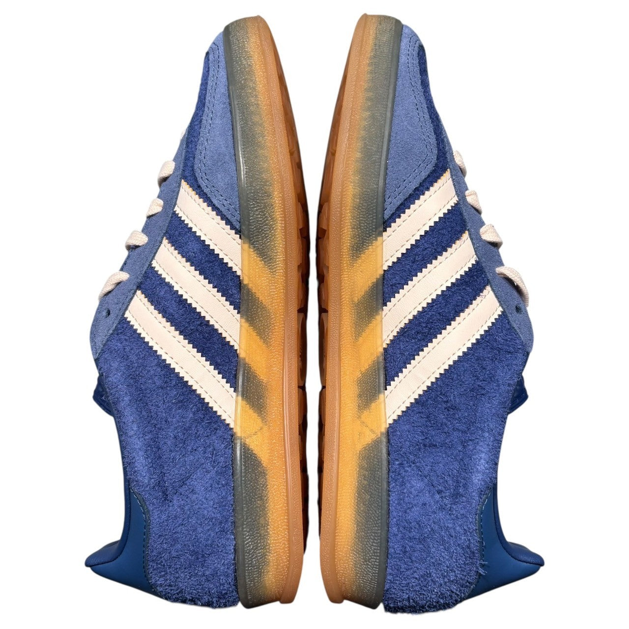 adidas(アディダス) GAZELLE INDOOR ガゼル インドア 23 JI0322 23.5cm ブルー×ピンク ローカット スニーカー