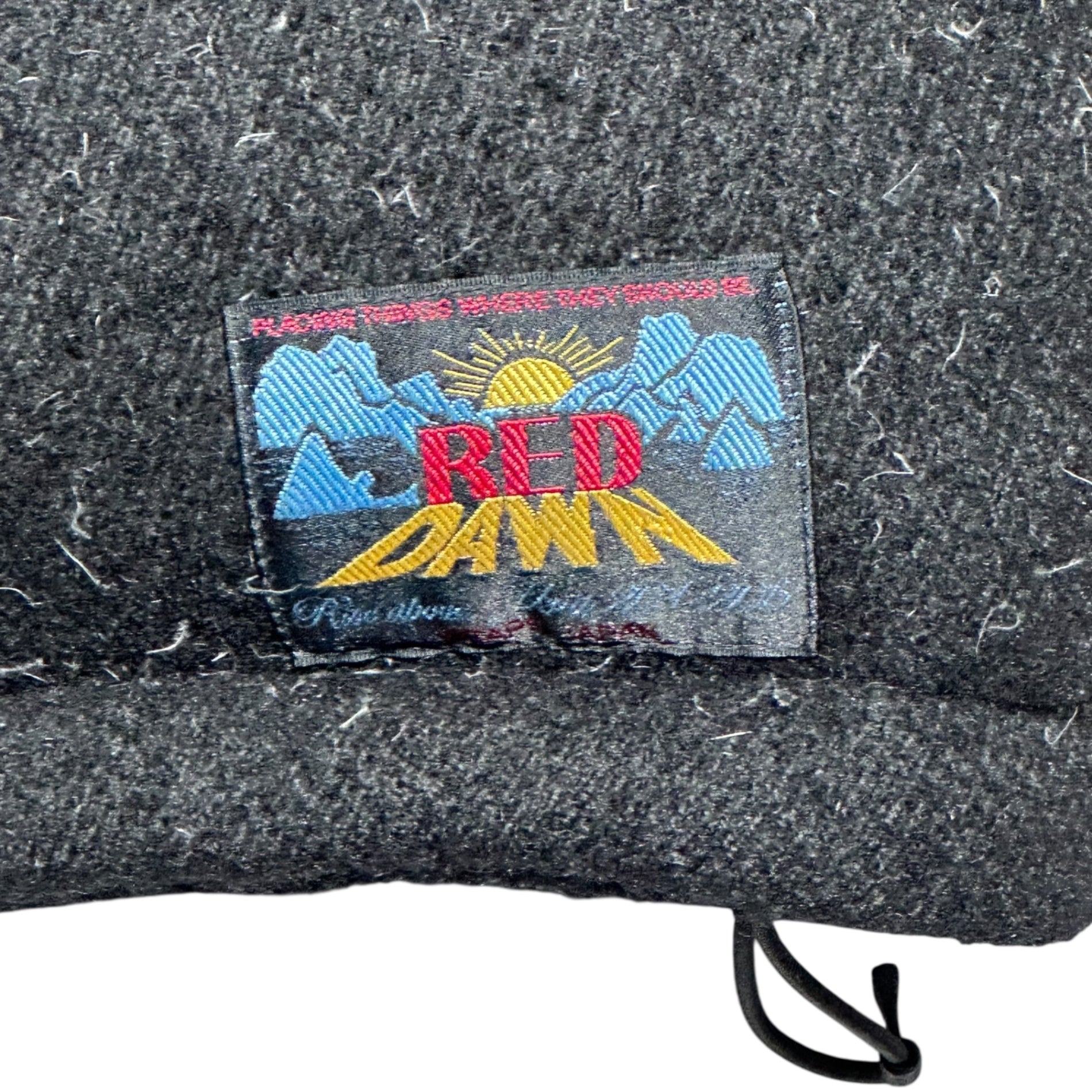 WTAPS(ダブルタップス) 08AW RED DAWN BROKE BACK VEST FIELD WOOLY レザー 切替 ウール ダウンベスト 2008/2ND GWDT-JK-M05 L ブラック