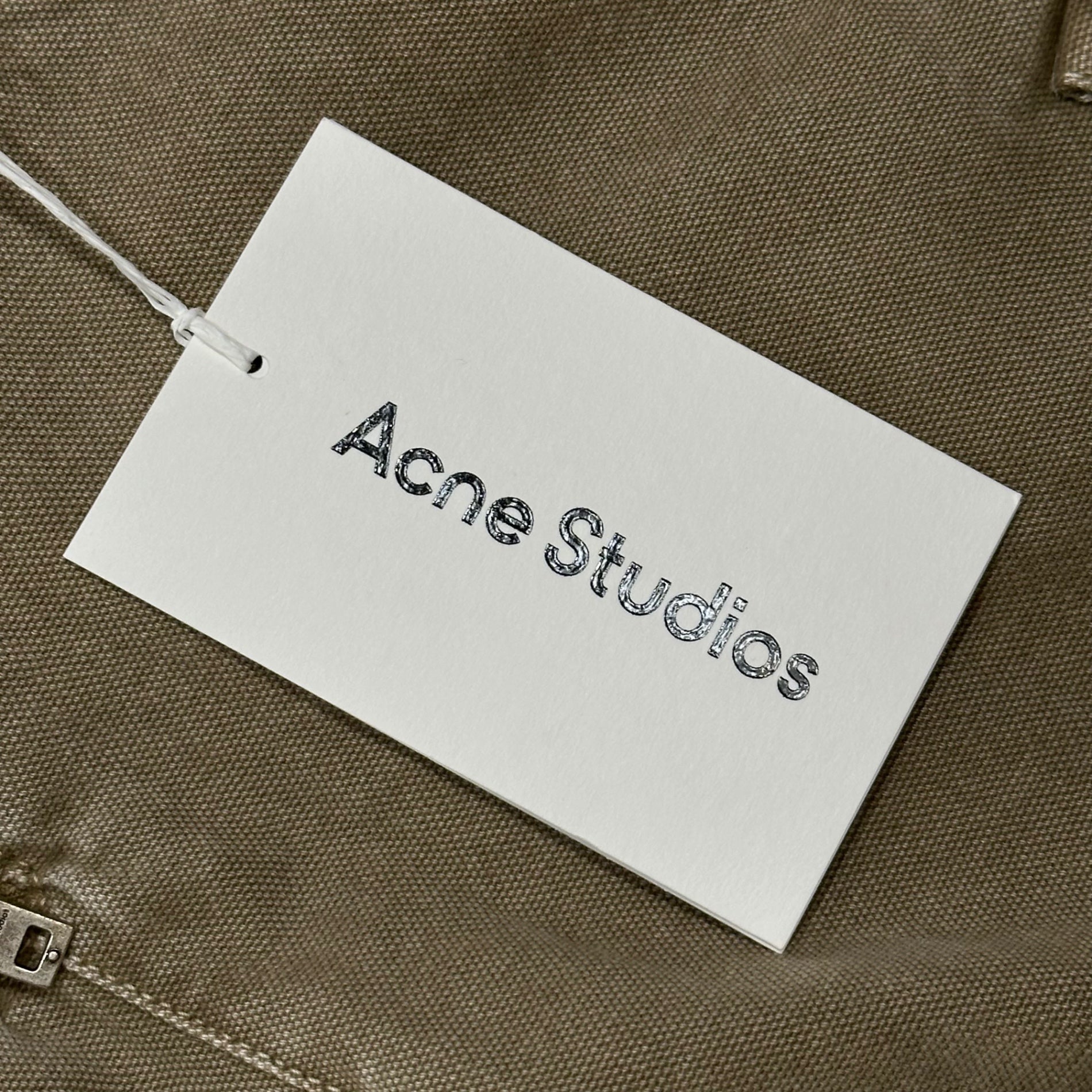 Acne Studios(アクネストゥディオズ) 24SS Cargo Trousers カーゴ トラウザーズ パンツ FN-WN-TROU001363 30 ベージュ ボンテージ ワイド バギー