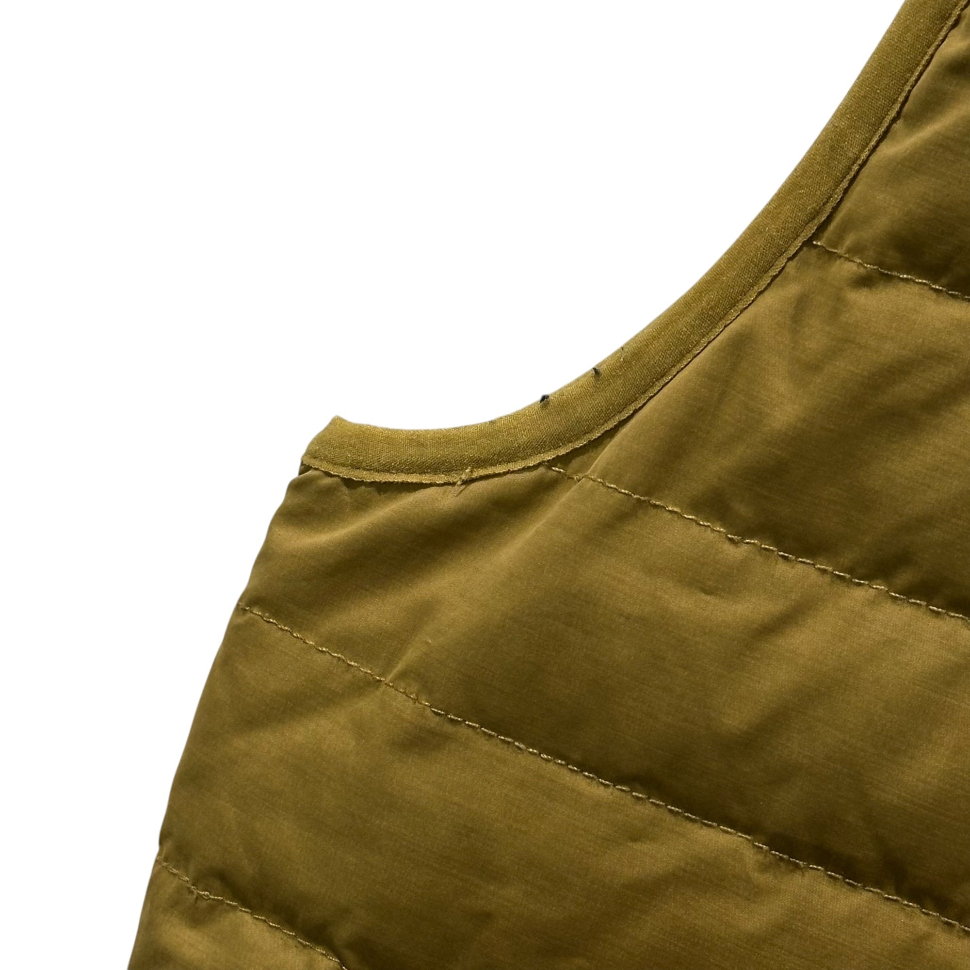 SATURDAYS SURF NYC(サタデーズサーフ) Quilted Down Vest キルティング ダウン ベスト BBJ-6500-B S マスタード