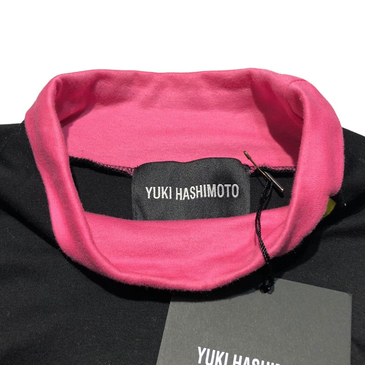 YUKI HASHIMOTO(ユウキハシモト) 19AW ハイネックカットソー 48 ブラック