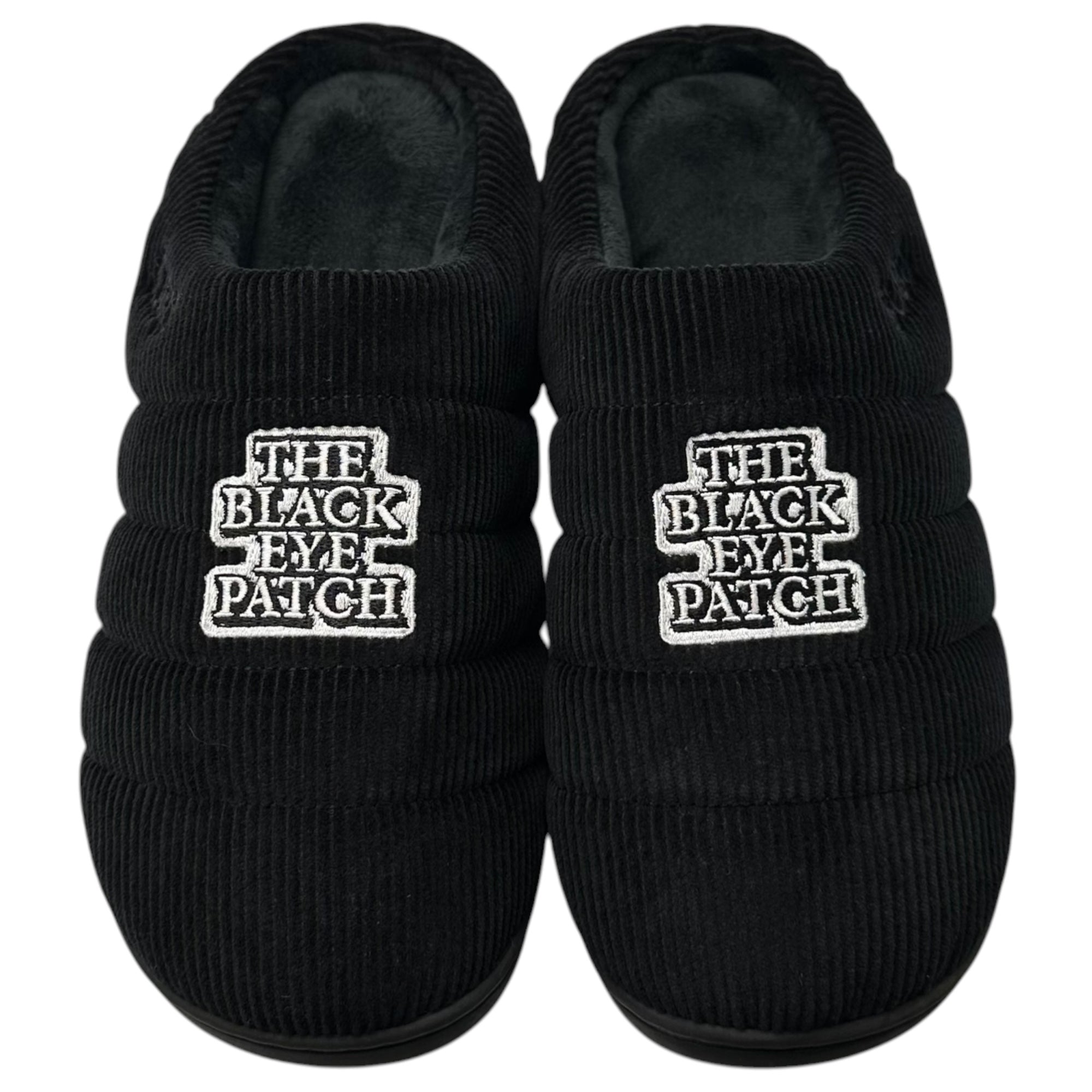 THE BLACK EYE PATCH×SUBU(ザブラックアイパッチ×スブ) SATIN DRAGON SUBU SANDALS BLACK サテンドラゴン スブサンダル ブラック 25.5cm ブラック