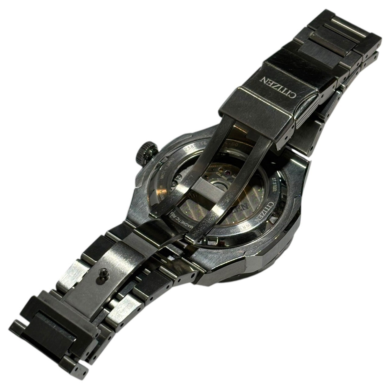 CITIZEN(シチズン) Series 8 シリーズ8 SS 自動巻 腕時計 9054-0065X02 文字盤 ブルー