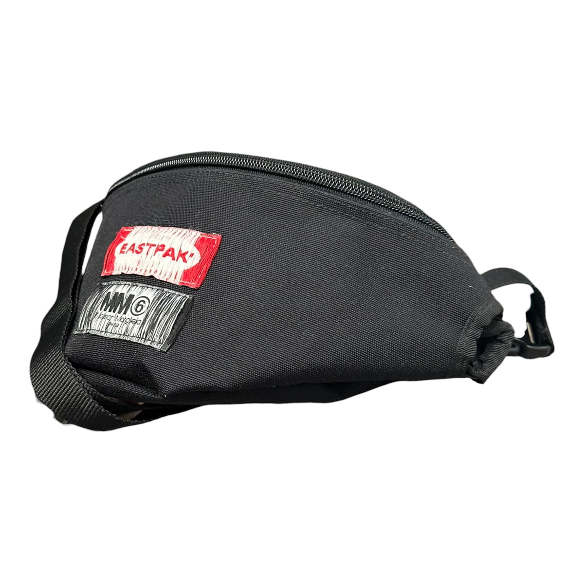 MM6 Maison Margiela×EASTPAK(エムエムシックス×イーストパック) 2021AW Springer Bum Bag ボディー バッグ EK0A5BAVQ76 ブラック ウエスト ポーチ 斜め掛け