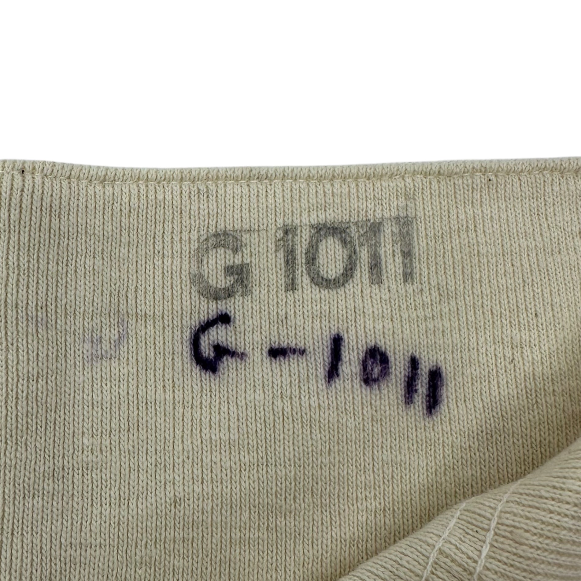 VINTAGE(ヴィンテージ) 40's DEADSTOCK cotton wool drawers pants US.ARMY コットンとウールのドロワーズパンツ L～LL程度 ホワイト