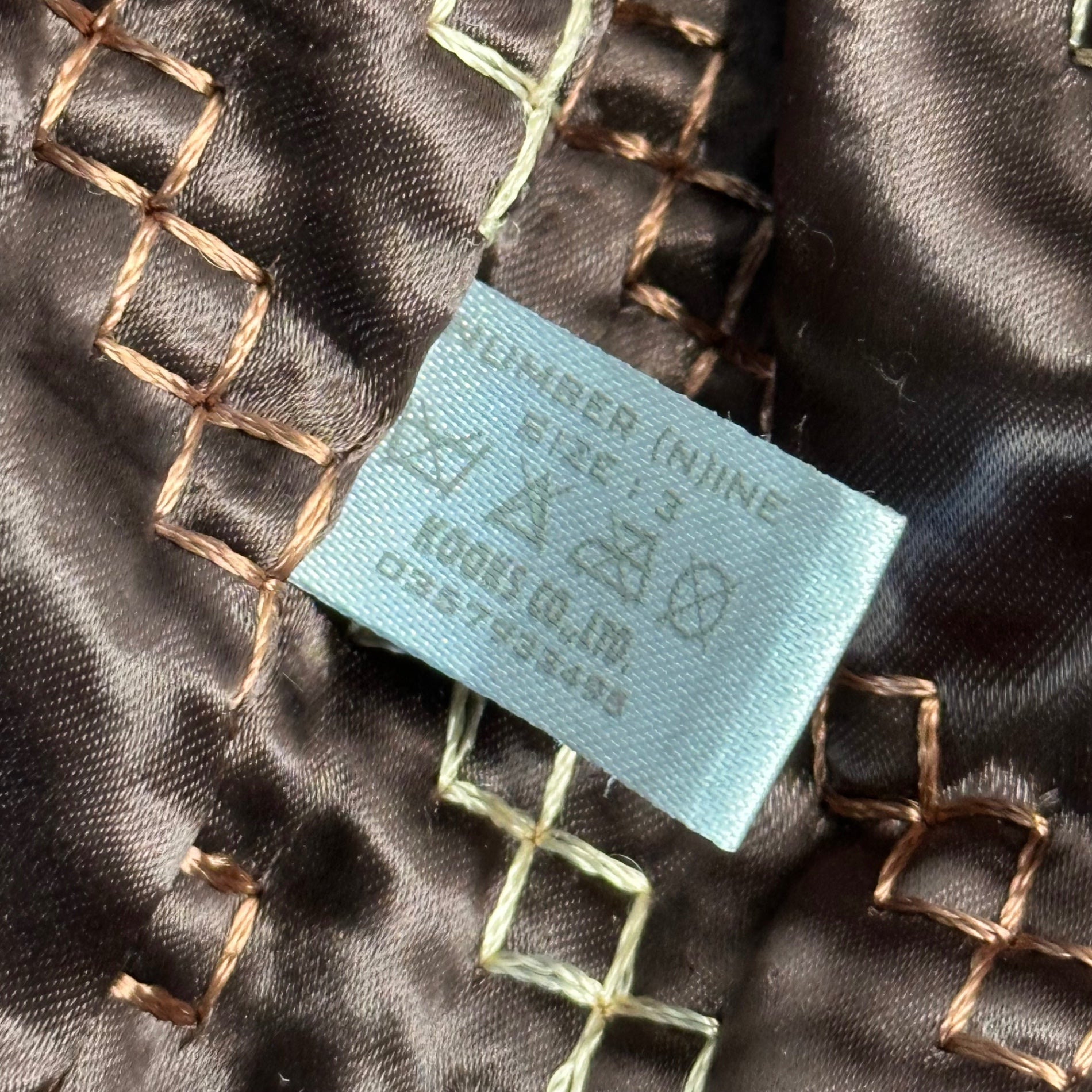NUMBER (N)INE(ナンバーナイン) 02AW George Period Rabbit Fur Trim