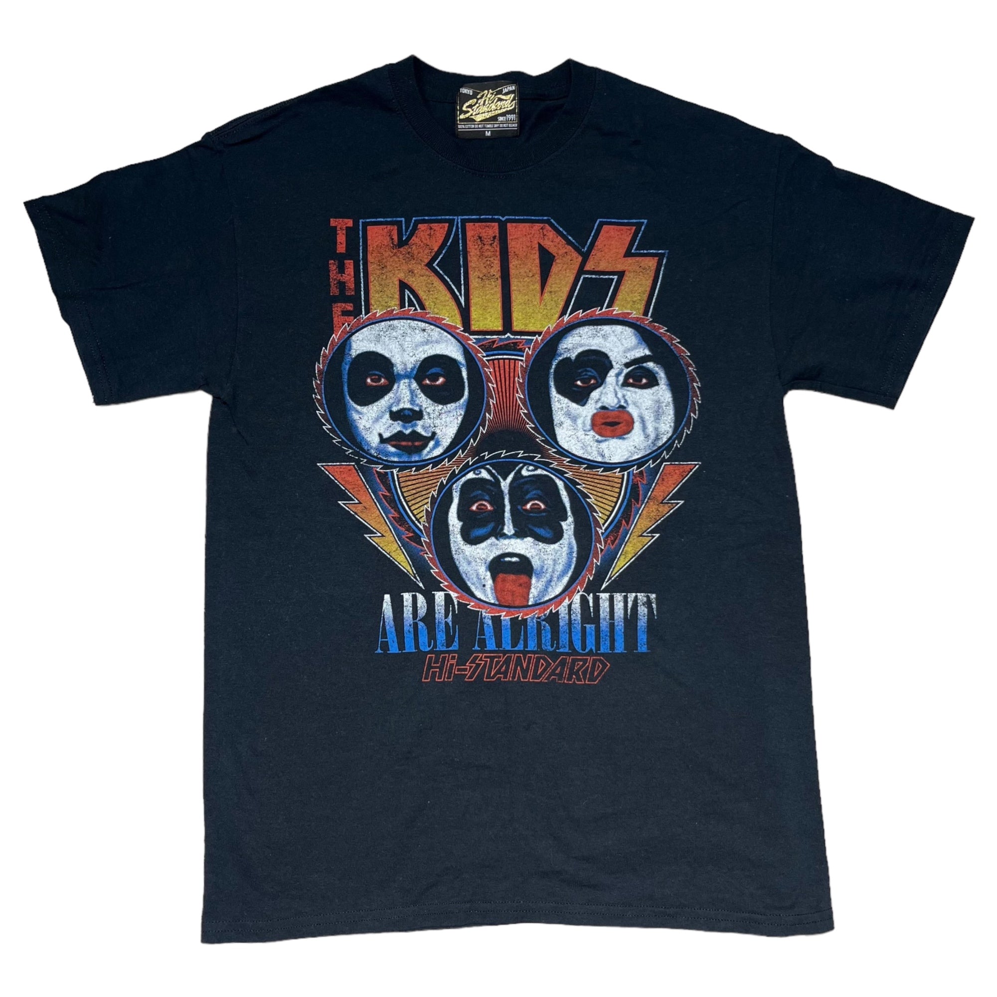 USED(ユーズド) THE KIDS ARE ALRIGHT T-SHIRT ザキッズアーオールライト HIGH STANDARD ハイスタンダード M ブラック