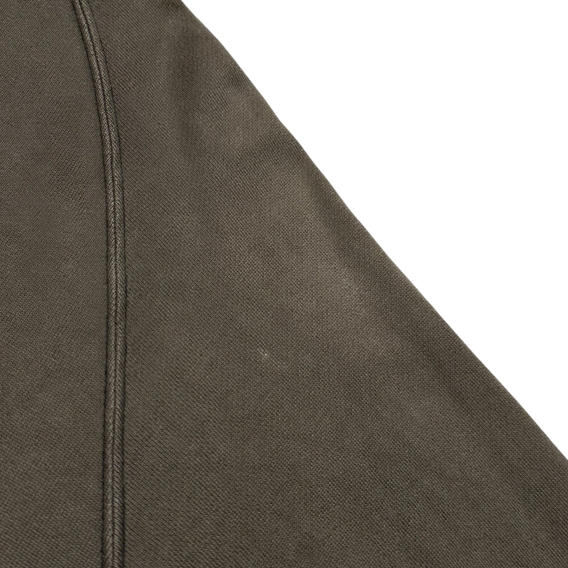 NUMBER (N)INE(ナンバーナイン) 2004SS "DREAM BABY DREAM" ドリーム期 Skull Patch Zip-Up Hoodie スカル パッチ ジップ パーカー 2 ブラウン 00's ダメージ加工