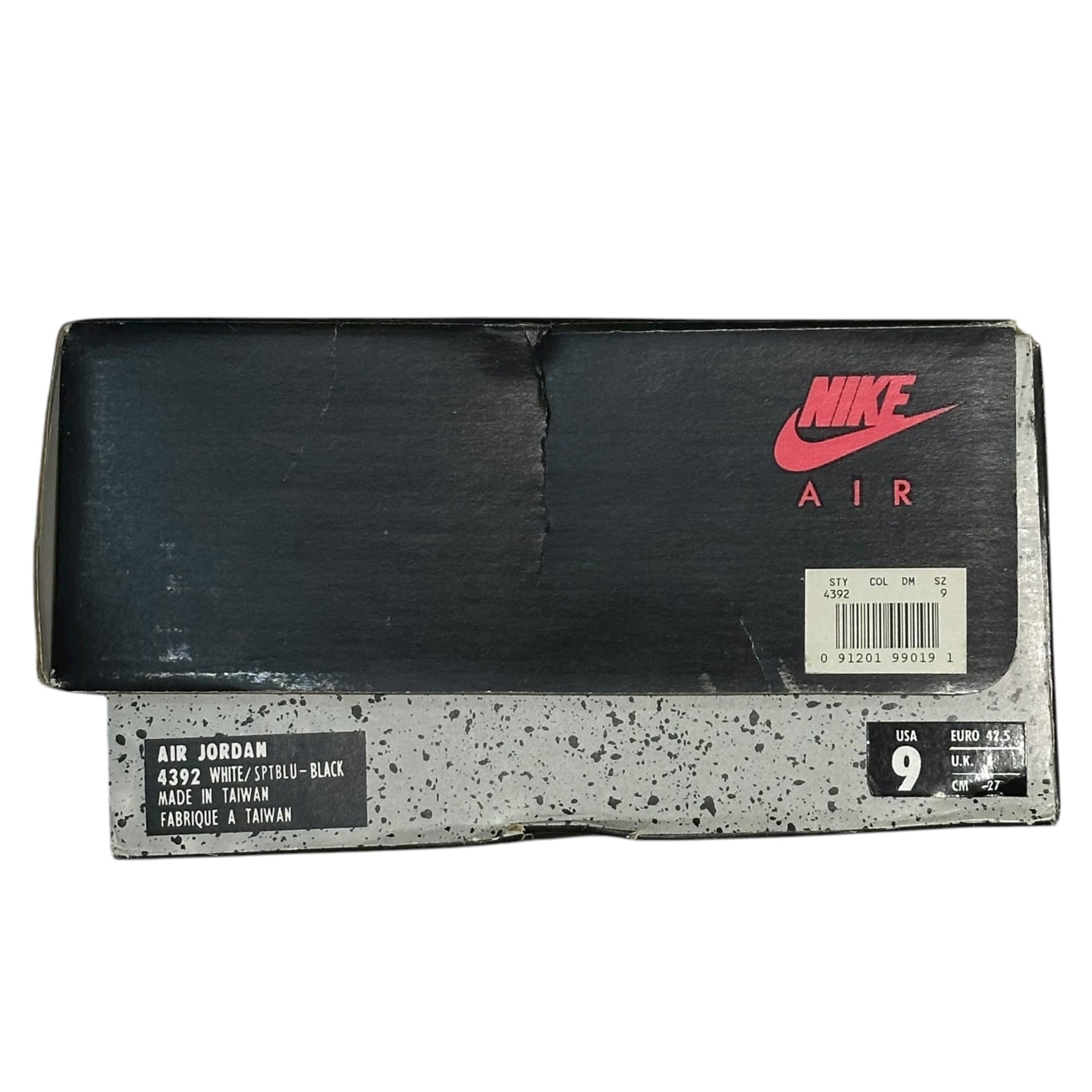 NIKE(ナイキ) 1991 Air Jordan 6 "Sport Blue" エアジョーダン 6 スポーツブルー 4392 27cm ホワイト×ブルー 90's 90年代 ヴィンテージ スニーカー