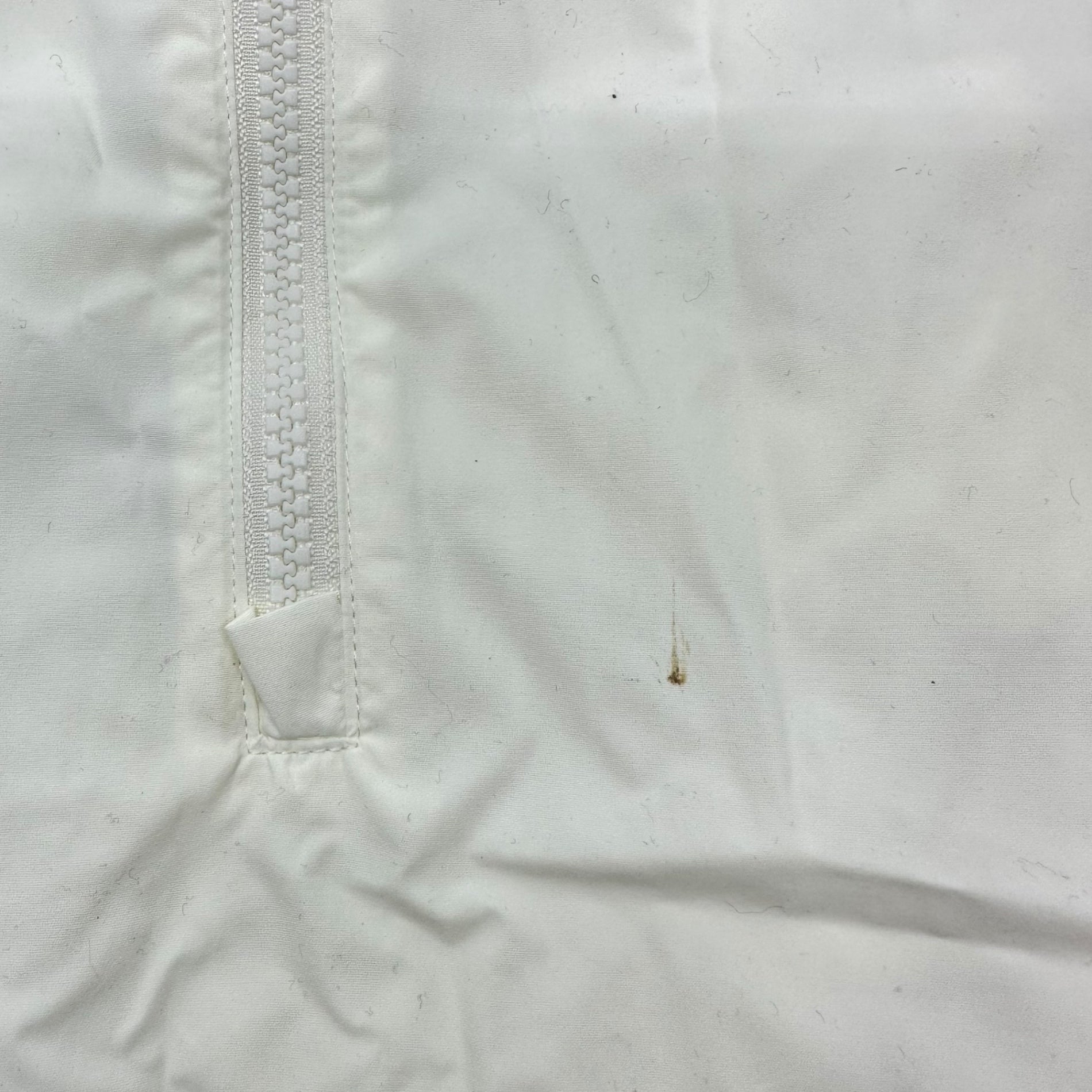 NIKE(ナイキ) Ｗoven anorak jacket ウーブン アノラック ジャケット SU241102SIV M ホワイト ウインド ブレーカー ハーフ ジップ パーカー