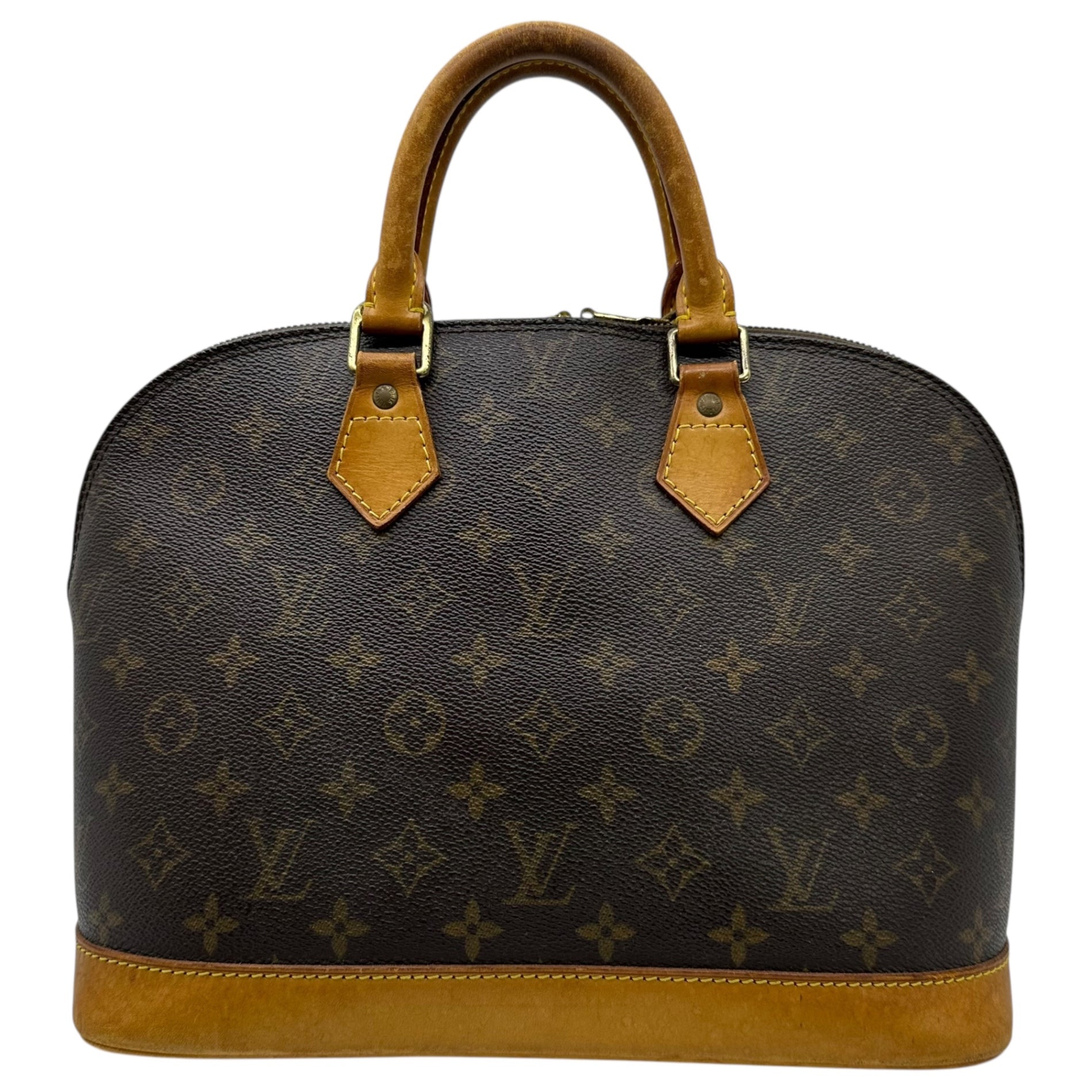 LOUIS VUITTON(ルイヴィトン) Alma old monogram hand bag Alma 旧型 モノグラム ハンド バッグ 型番：M51130 製造番号：VI0997 ブラウン