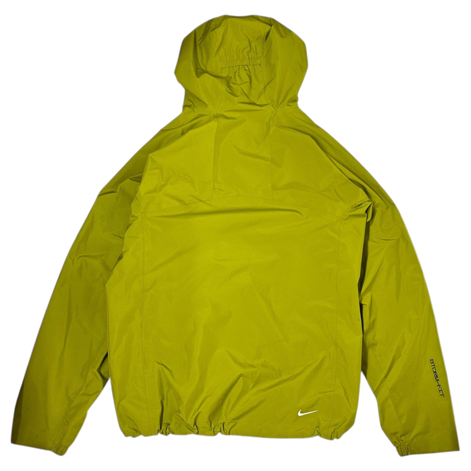 NIKE ACG(ナイキエーシージー) Storm Fit CASCADE RAIN JKT マウンテンパーカー DV9416-390 M イエロー ナイロン ジャケット
