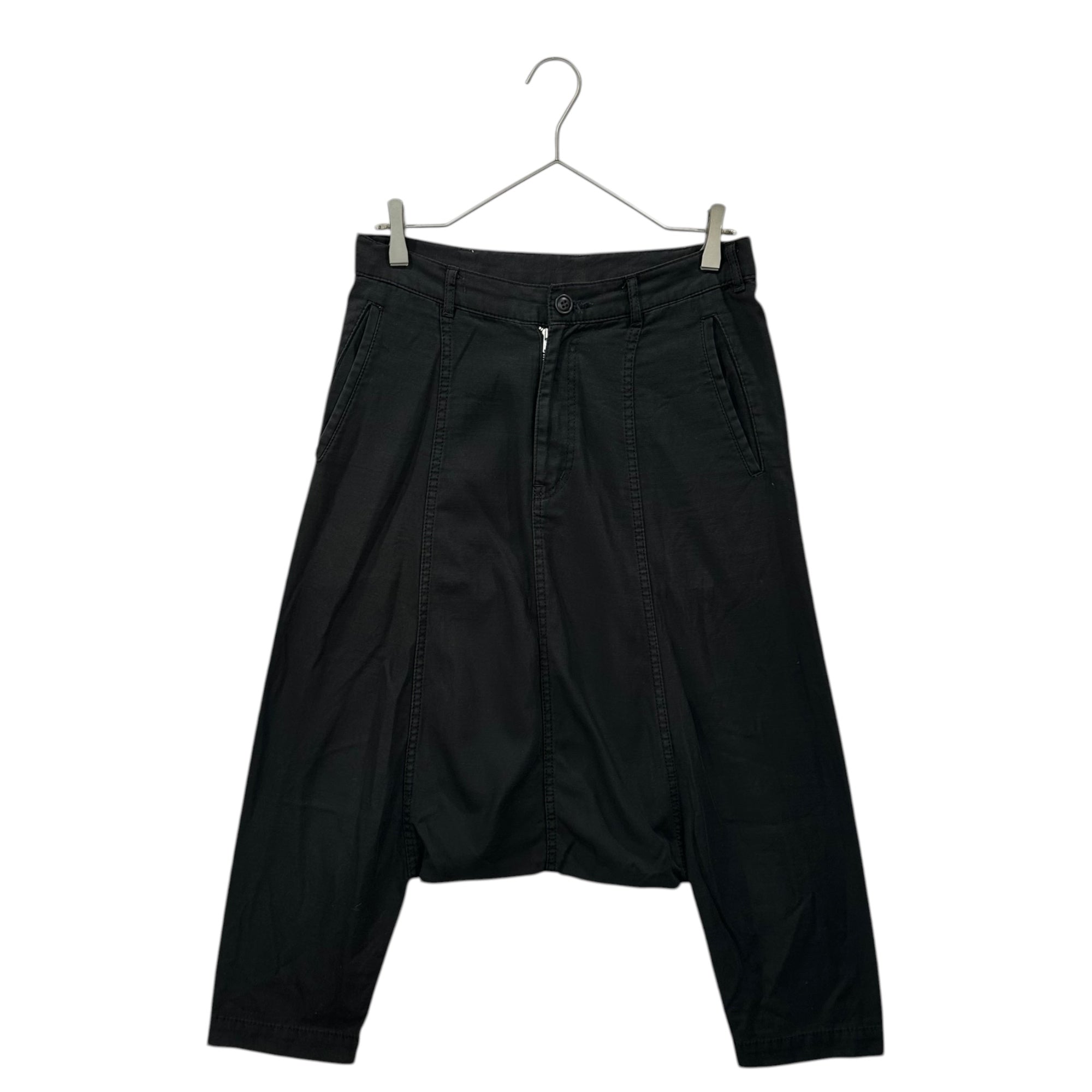 BLACK COMME des GARCONS(ブラックコムデギャルソン) 14AW コットン サルエルパンツ Cotton Sarouel Pants 1C-P014 XS ブラック