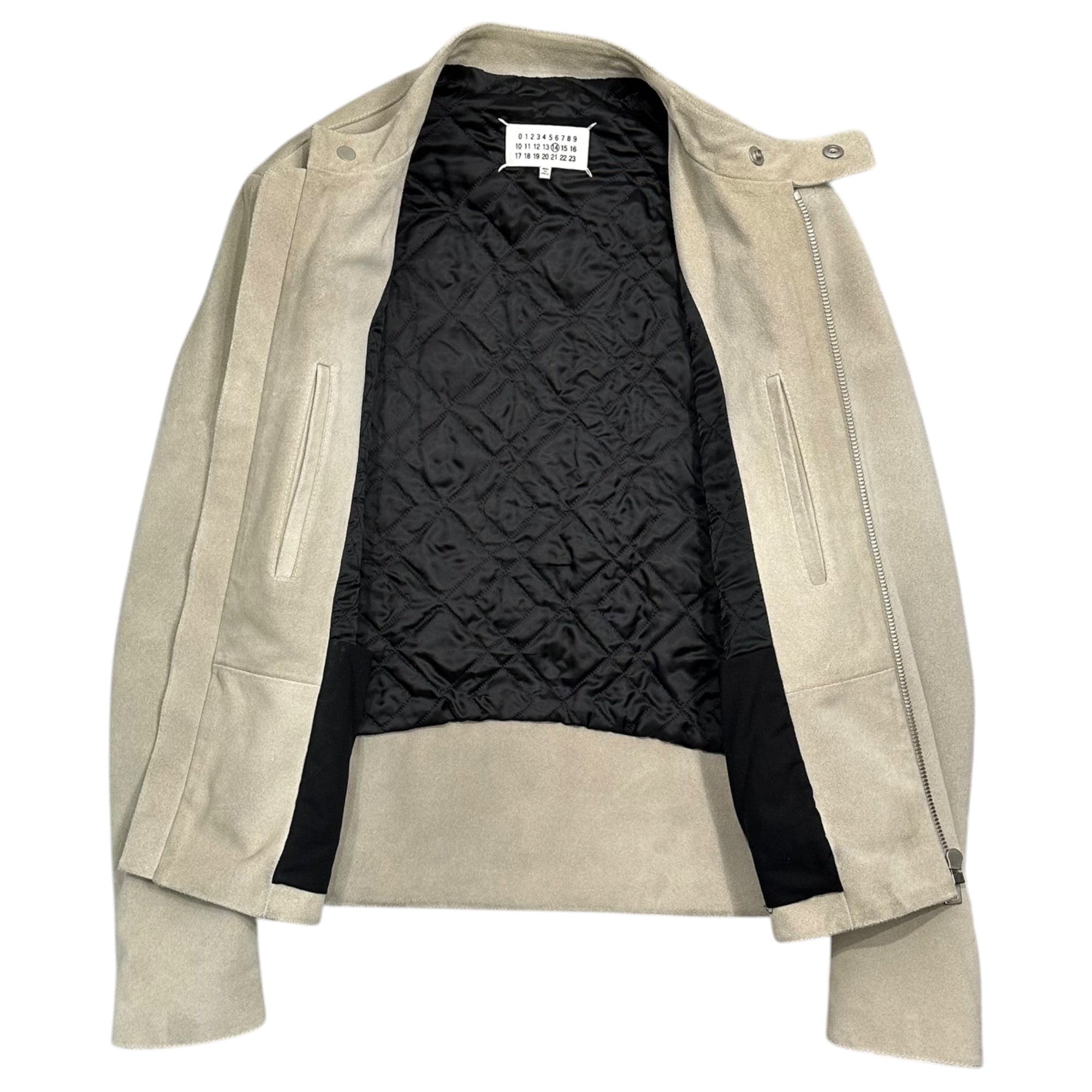 MAISON MARGIELA(メゾンマルジェラ) 16SS 5 ZIP RIDERS JACKET - SUEDE