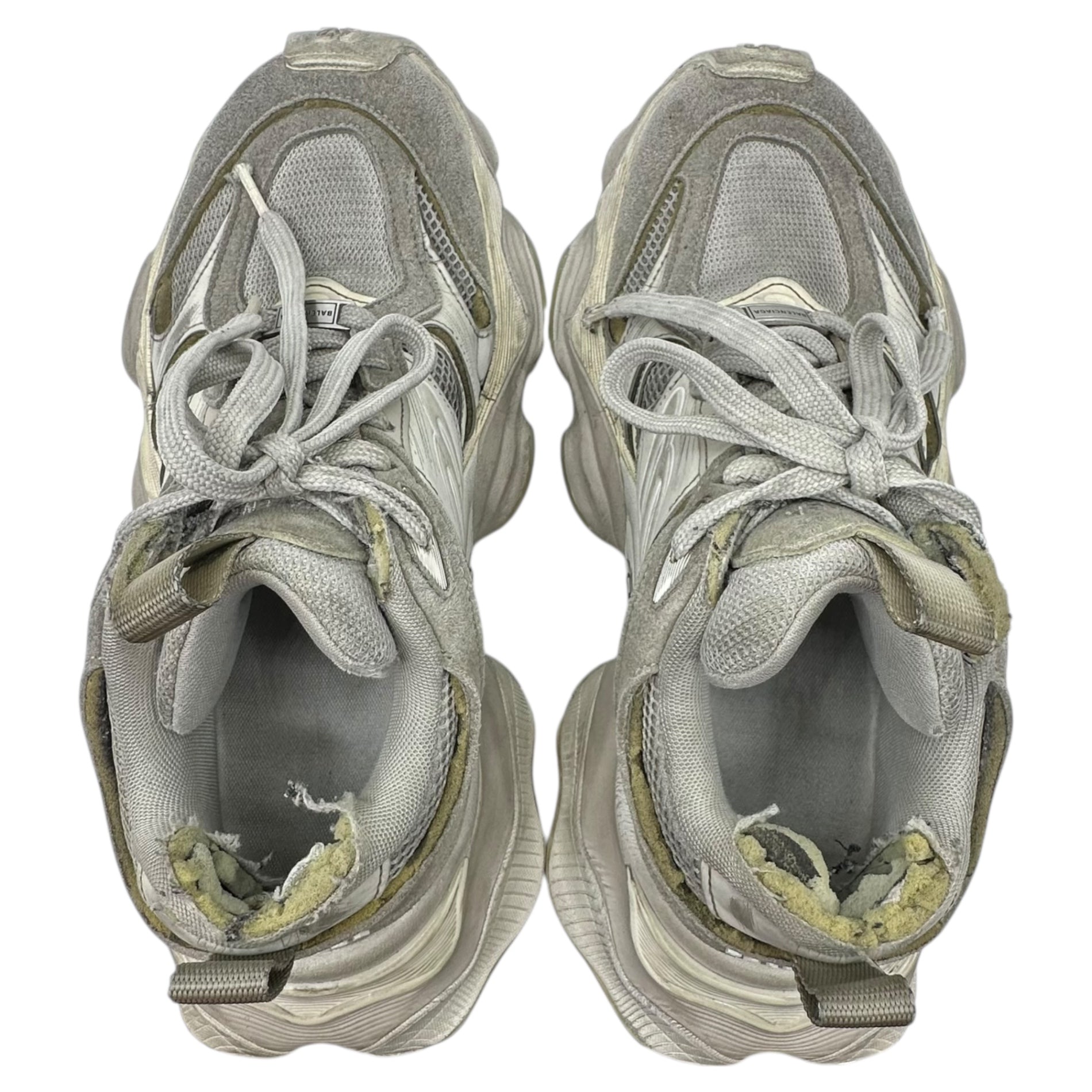 BALENCIAGA(バレンシアガ) CARGO カーゴ ヴィンテージ加工 スニーカー 785754 27.5cm グレー×ホワイト