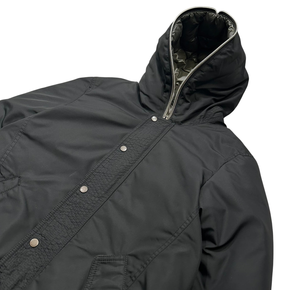 DUVETICA(デュベティカ) CEBRENO Hooded Down Jacket フーデッド ダウン ジャケット U.3660.00/1030 46(S) ブラック