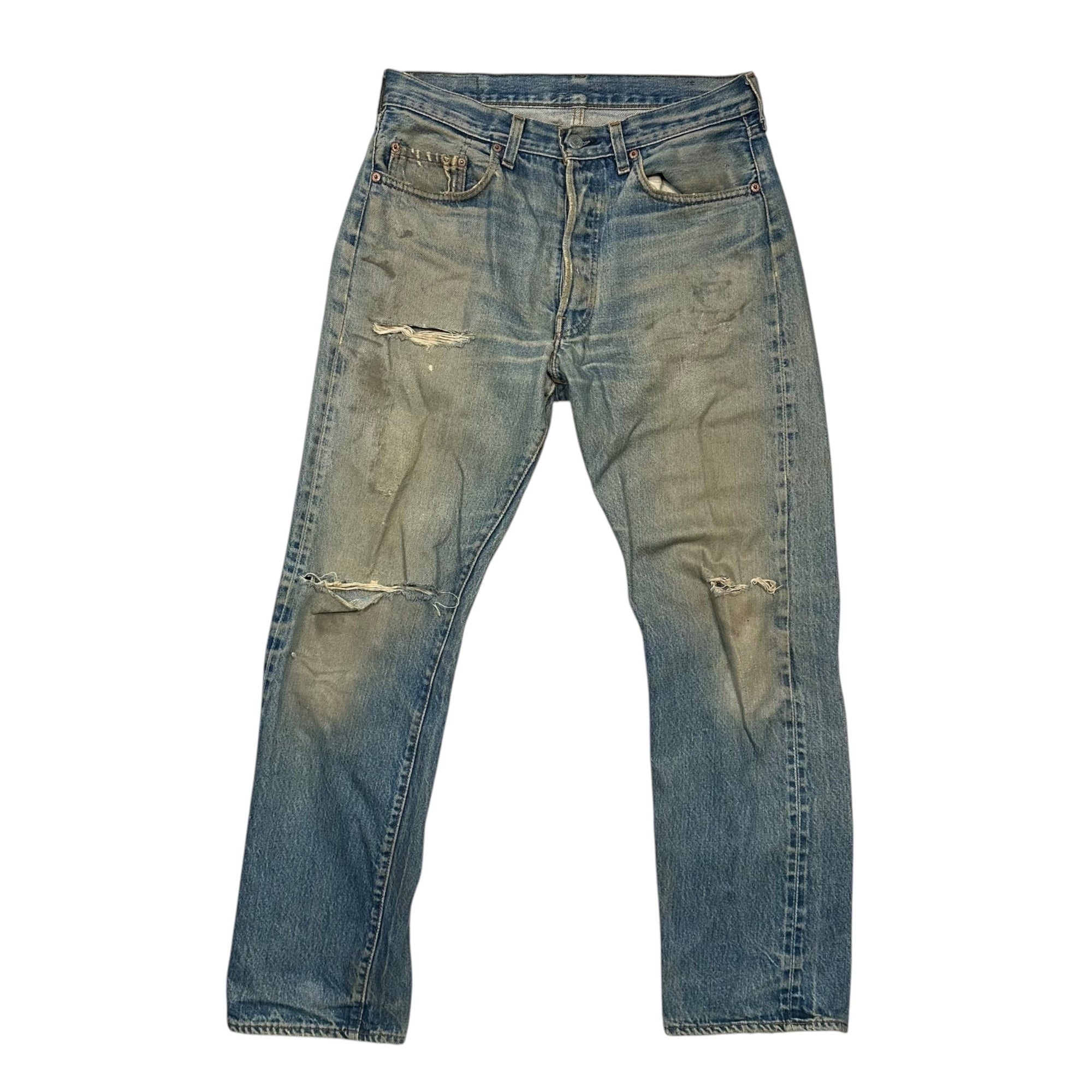 Levi's(リーバイス) 1982's 501 Redline Vintage Denim pants 赤耳 ヴィンテージ デニム パンツ 表記消(実寸約Ｗ31) インディゴ 80年代 80's セルビッチ ヴィンテージ