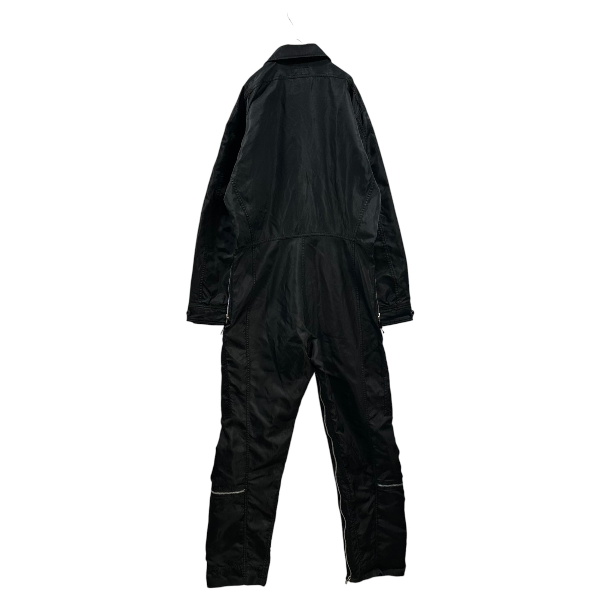 POLO JEANS(ポロジーンズラルフローレン) 1990's K-2B Nylon Pilot Suit ナイロン パイロット スーツ M ブラック Ralph Lauren 90年代 ヴィンテージ ジャンプ ボンテージ つなぎ