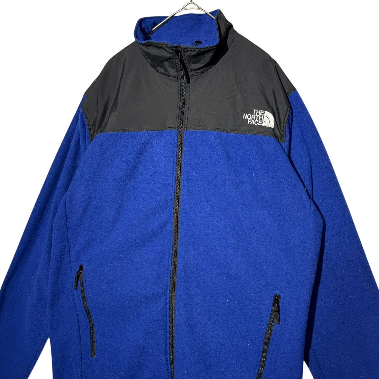 THE NORTH FACE(ノースフェイス) Mountain Versa Micro Jacket マウンテン バーサ マイクロ ジャケット NL61804 XL ブルー×ブラック フリース アウトドア キャンプ