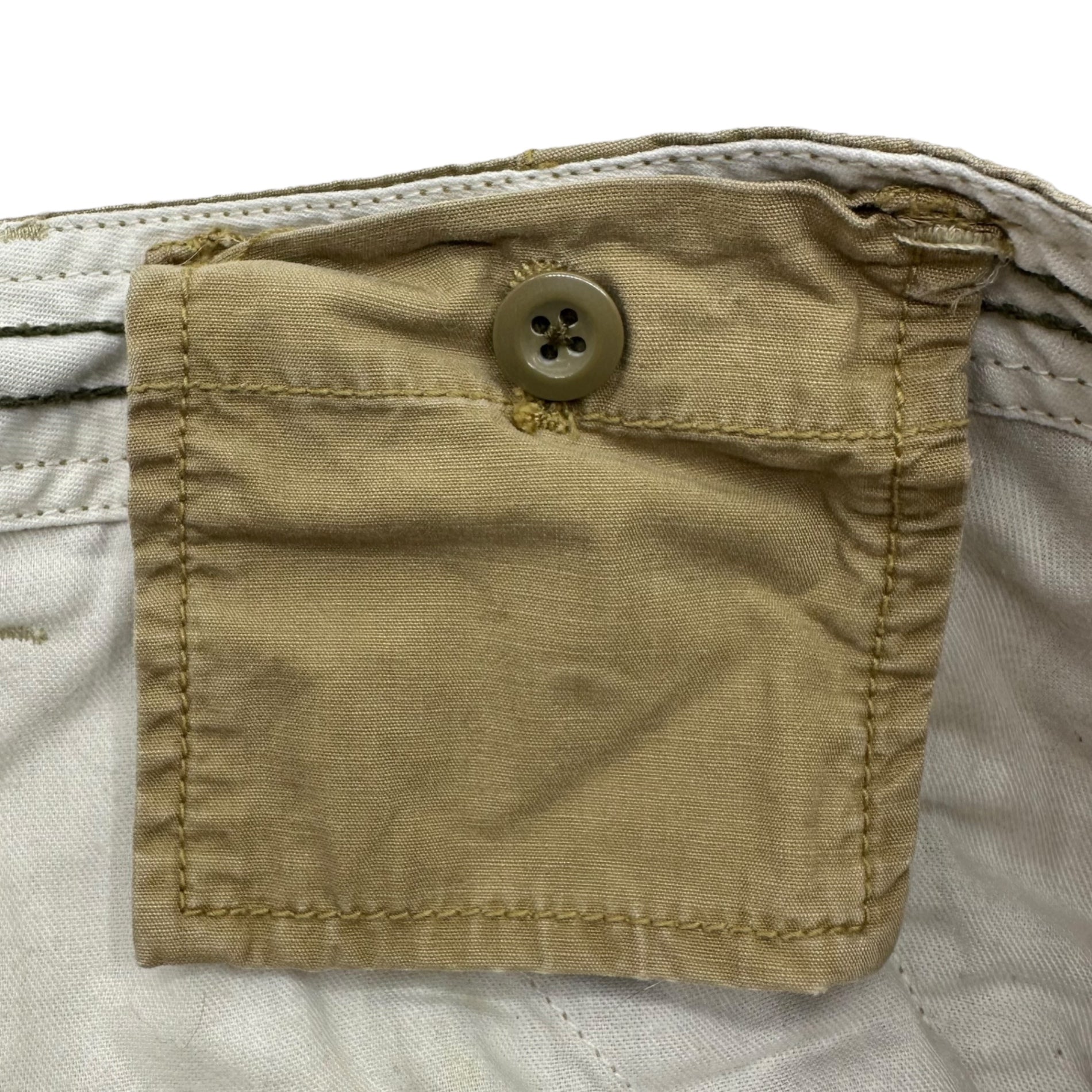 POLO RALPH LAUREN(ポロラルフローレン) 90's military cargo parachute pants 90年代 ミリタリー カーゴ パラシュート パンツ 35740.1-1020-C-59 32/32 ベージュ