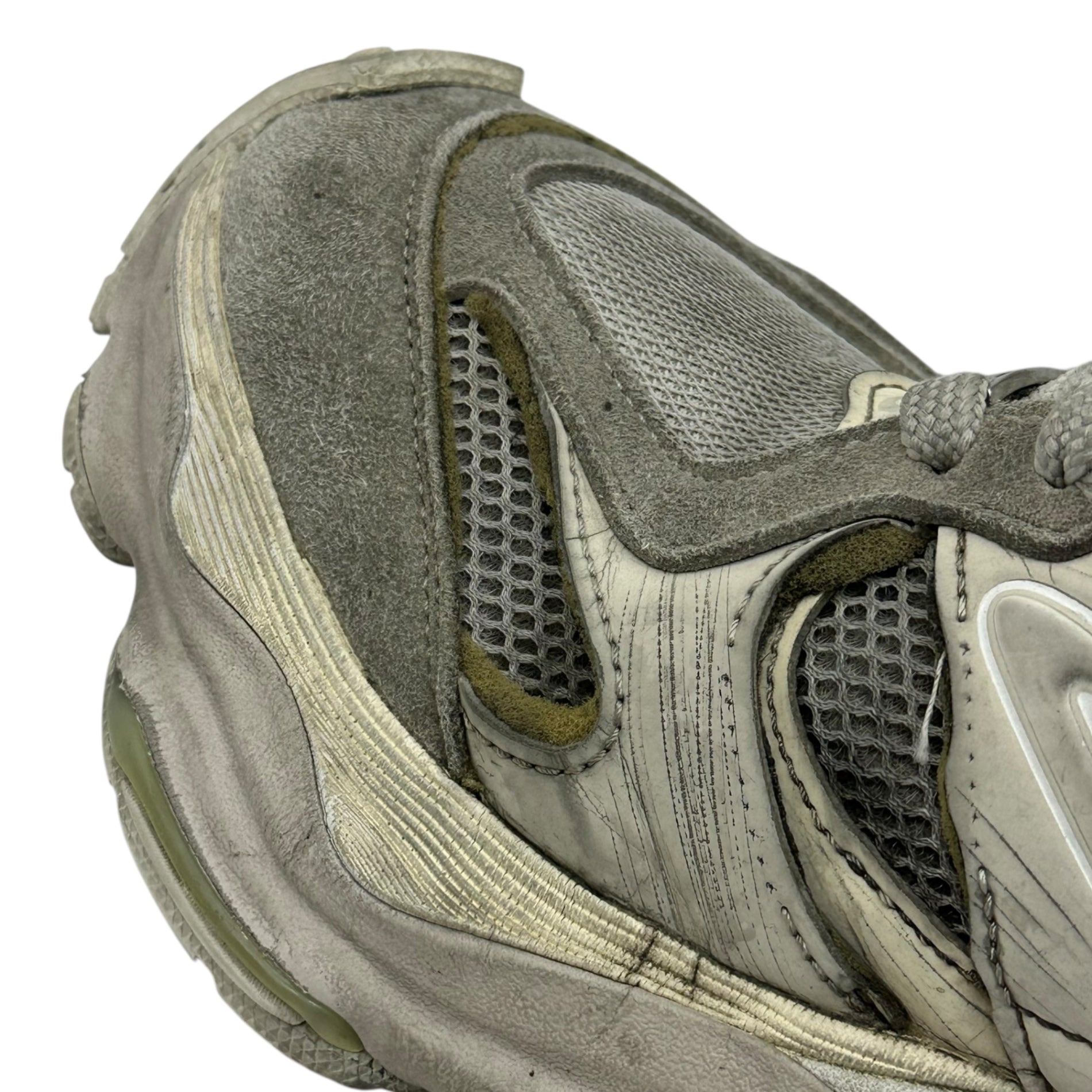 BALENCIAGA(バレンシアガ) CARGO カーゴ ヴィンテージ加工 スニーカー 785754 27.5cm グレー×ホワイト