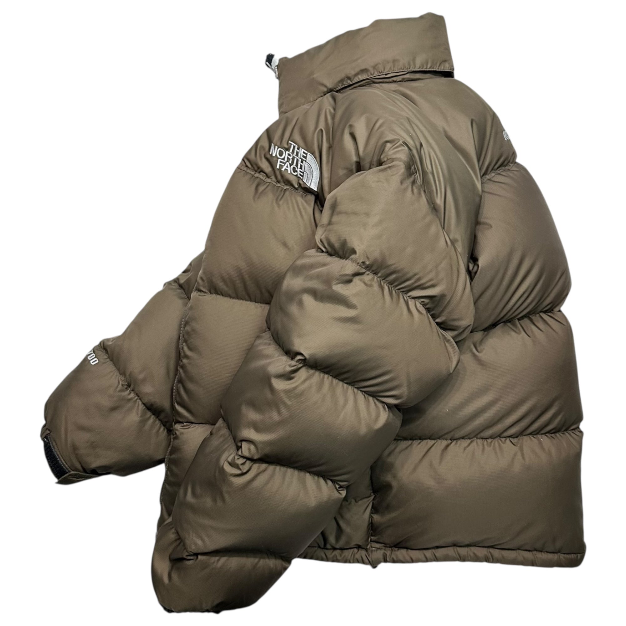 THE NORTH FACE(ノースフェイス) 00's Nuptse Down Jacket ヌプシ ダウン ジャケット センター ロゴ ND01586 S ブラウン 700 fill