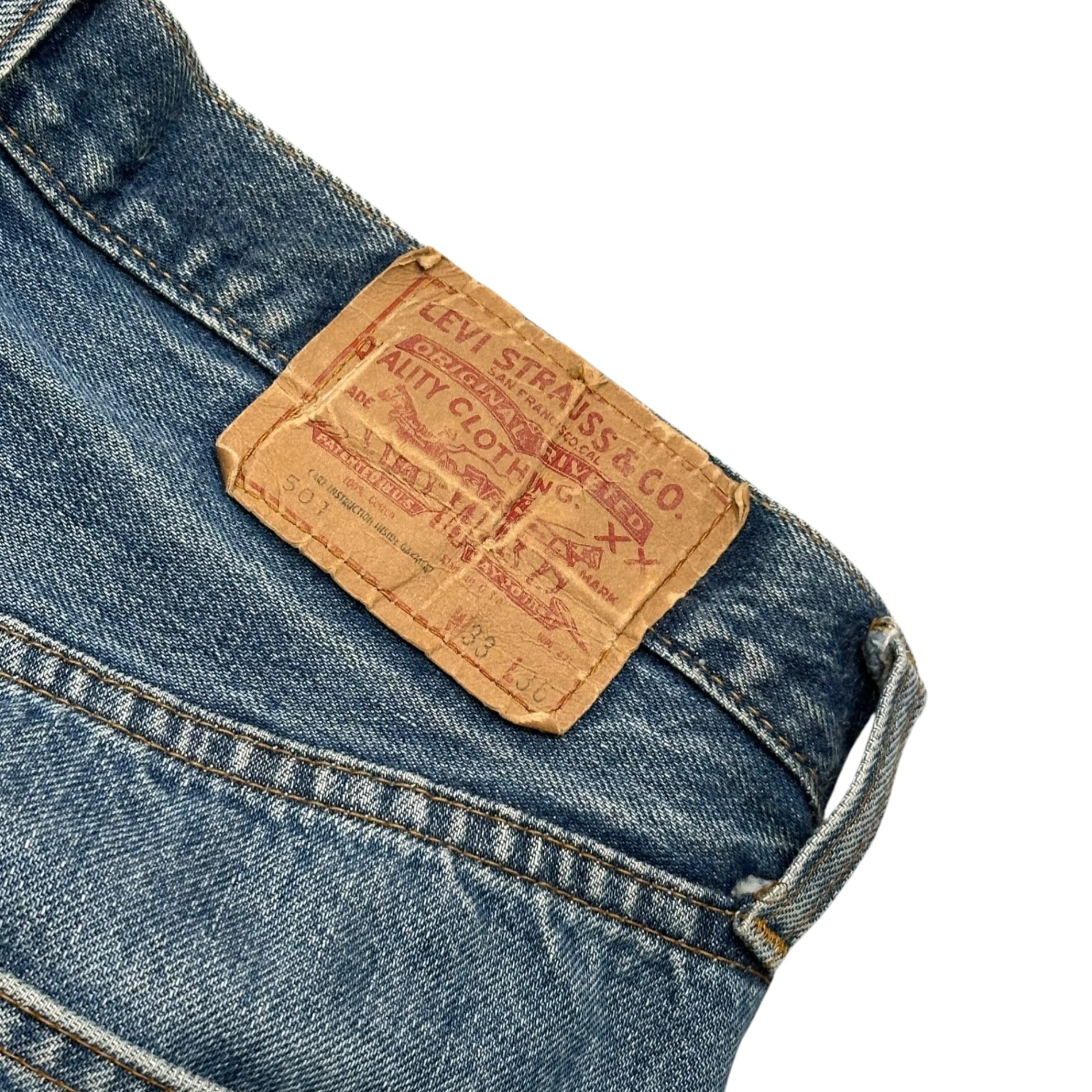 Levi's(リーバイス) 1979's 501 "Late 66" Denim Pants 66後期 デニム パンツ W33 ライトインディゴ 70's 70年代 ヴィンテージ