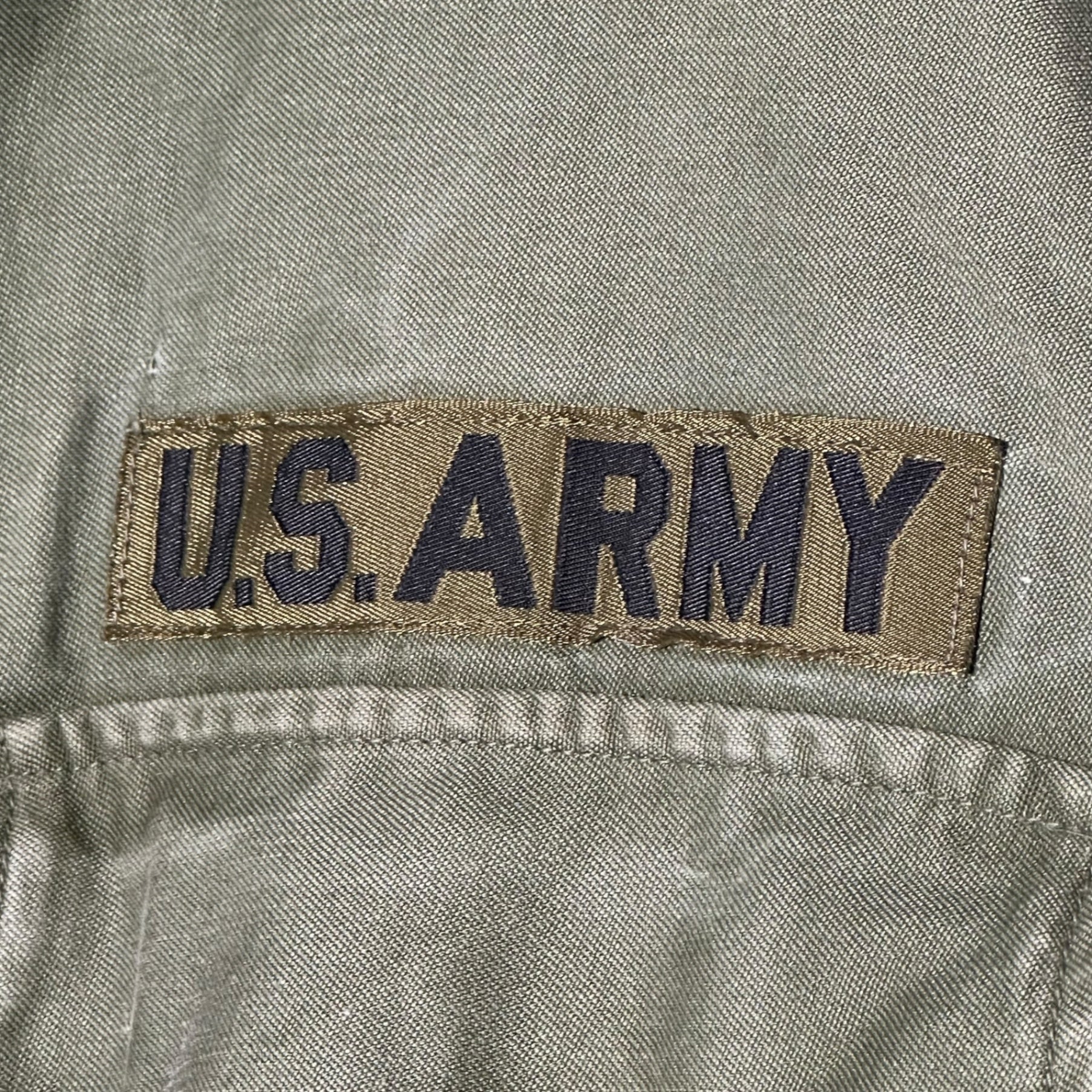 US ARMY(アメリカ軍) 60's M-1951 Field Jacket フィールド ジャケット 表記無(L程度) セージグリーン 60年代 M51 ミリタリー ヴィンテージ CONMER ジップ アルミ