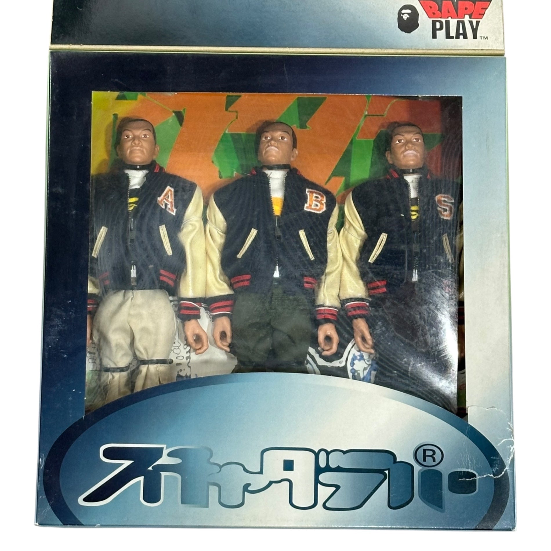 BAPE×MEDICOM TOY(ベイプ×メディコムトイ) Schadaraparr A BATHING APE Collaboration 12-inch figure スチャダラパー エイプ コラボレーション 12インチフィギュア マルチカラー コレクターズアイテム