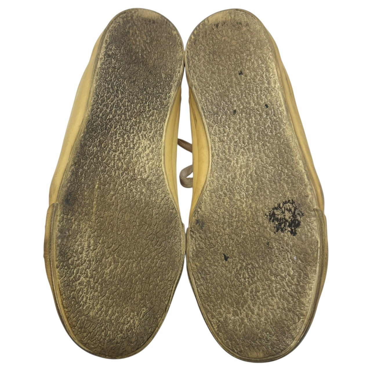 COMME des GARCONS HOMME HOMME(コムデギャルソンオムオム) 1999～2001 Punched Leather Low-Cut Sneakers パンチング レザー ローカット スニーカー 25.5(26.5cm程度) ホワイト×オレンジ 90's 00's アーカイブ