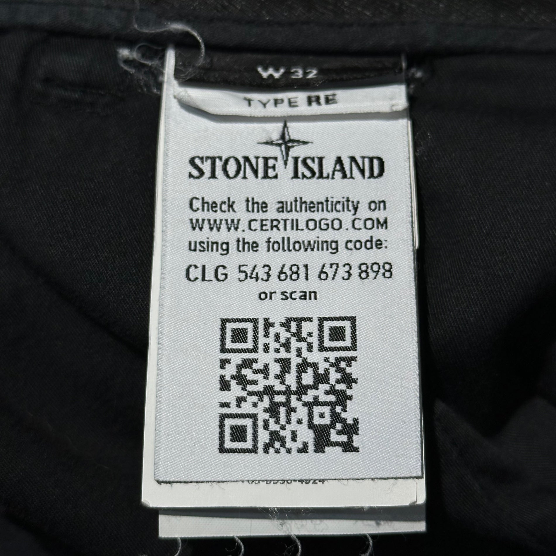 STONE ISLAND(ストーンアイランド) 20SS Garment-Dyed Chino Pants ガーメントダイ チノ パンツ 721531519 W32 ブラック