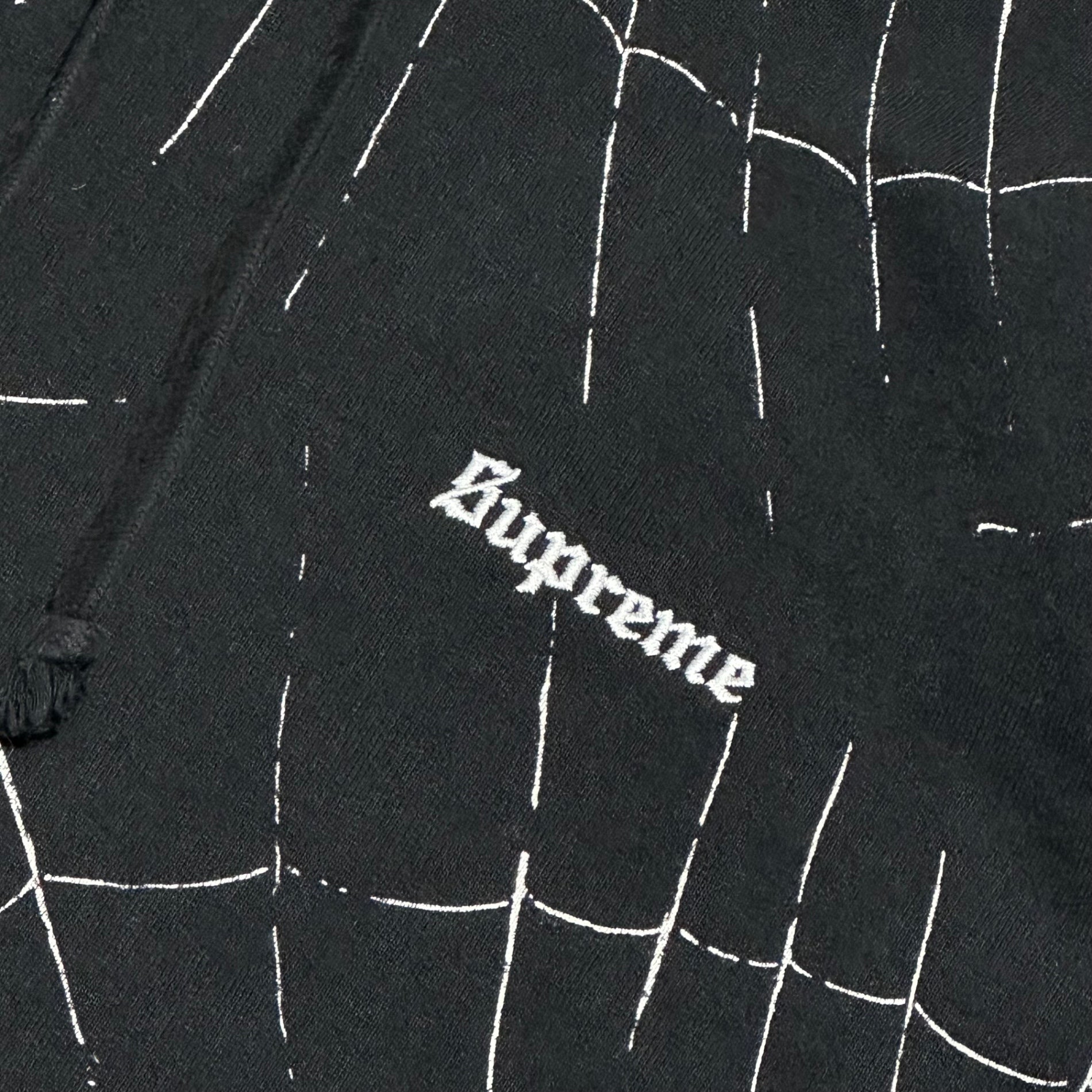 SUPREME(シュプリーム) 16AW Spider Web Hooded Sweatshirt スパイダー プルオーバー パーカー M ブラック 16FW フーディ