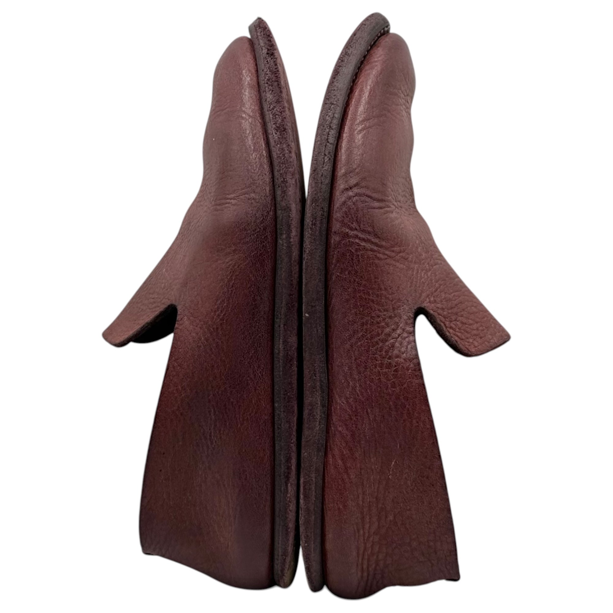 GUIDI(グイディ) CALF FULL GRAIN SLIP ON カーフ フル グレイン スリッポン UNLINED / CV19T 41 1/2(26.5cm程度) ボルドー レザー シューズ 革靴 ローファー