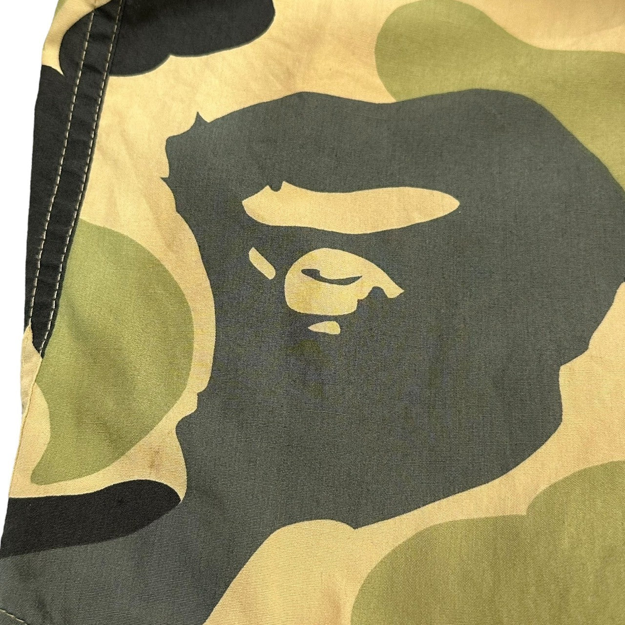 A BATHING APE(アベイシングエイプ) 90~00's 1st Camo Long Sleeve Shirt ファースト カモ 長袖 シャツ M カーキ