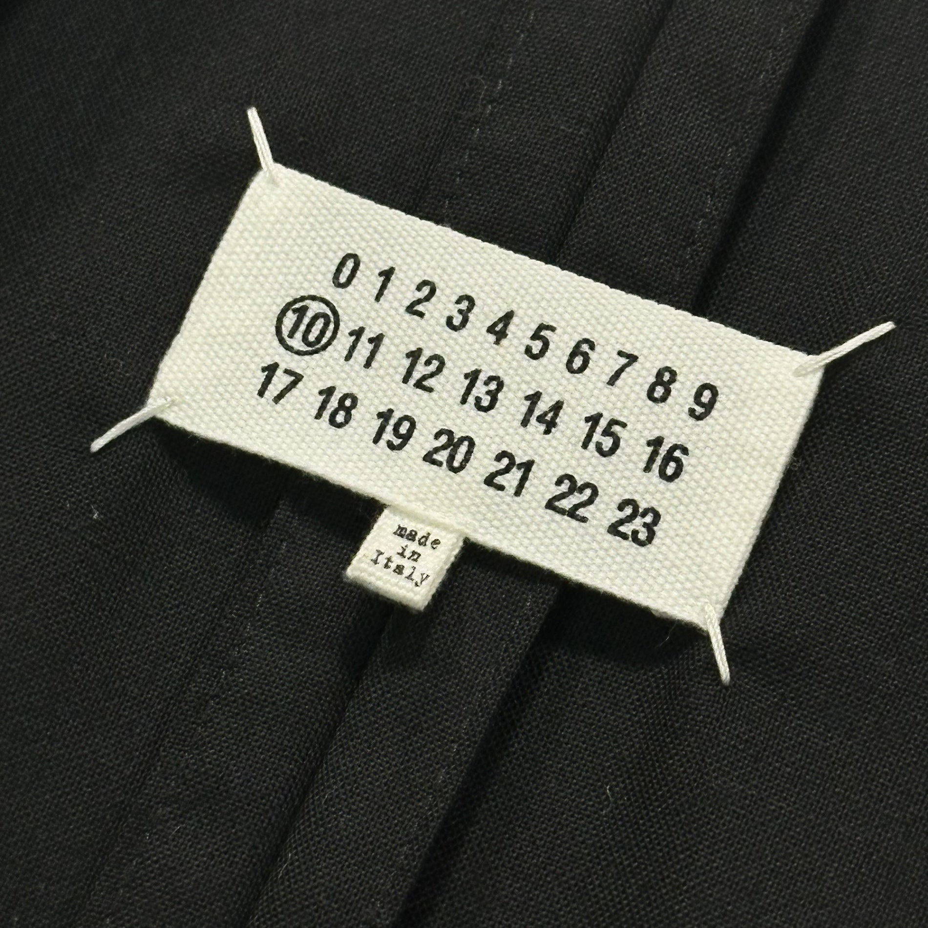 MAISON MARGIELA(メゾンマルジェラ) 18SS No Collar Jacket ノーカラー ジャケット S50BN0336 46 ブラック テーラード