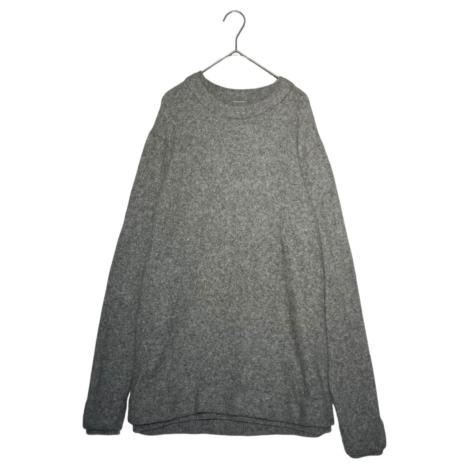 COS(コス) Cashmere mix layered knit pullover カシミヤ レイヤード ニット プルオーバー S グレー