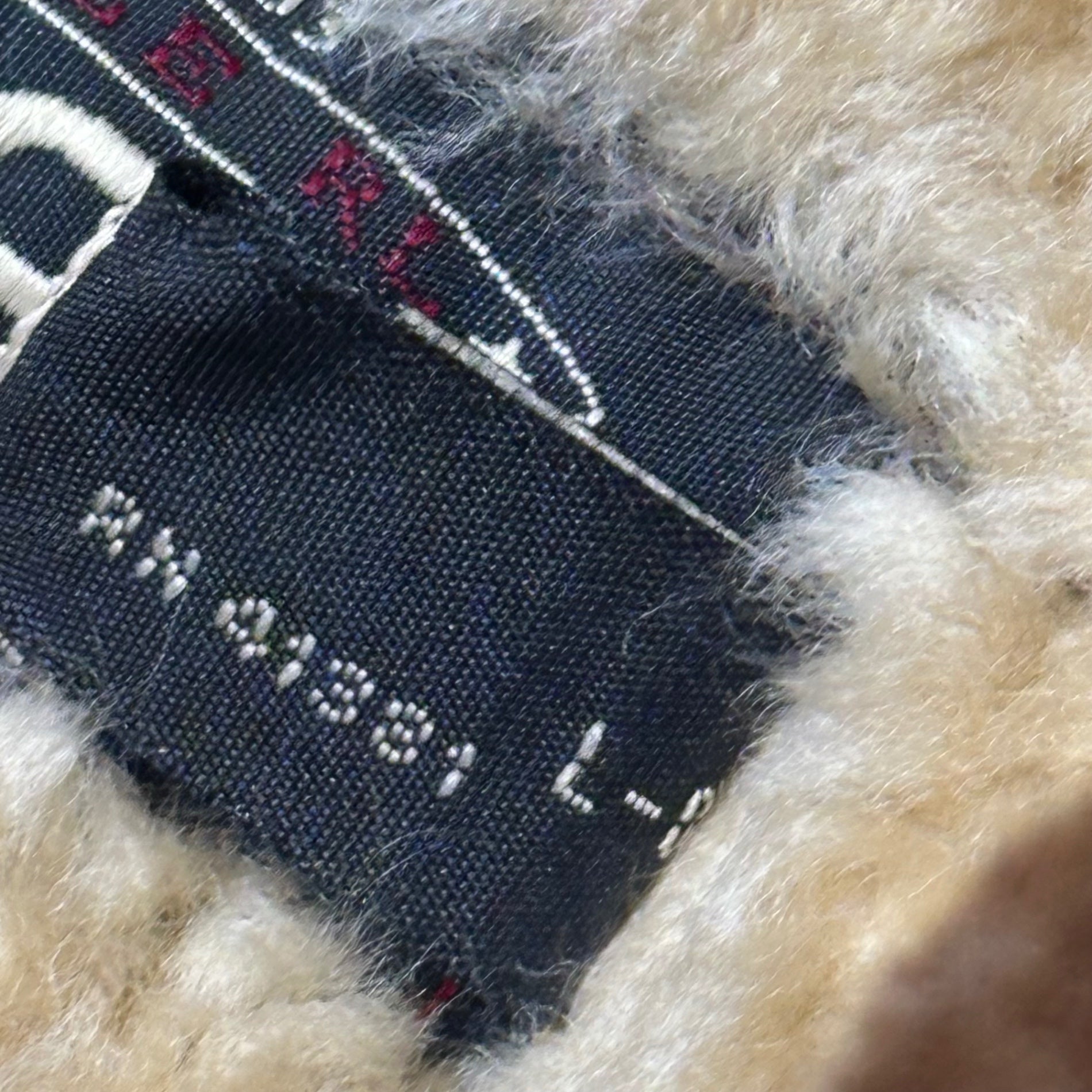 RRL(ダブルアールエル) Double-Breasted Mouton Leather Car Coat