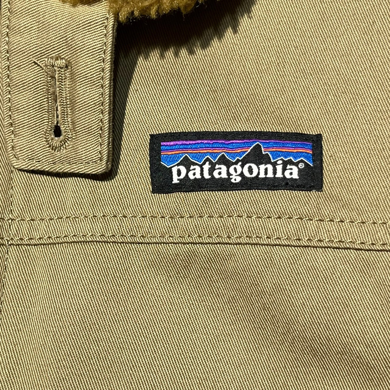 Patagonia(パタゴニア) 21AW Maple Grove Deck Jacket/メープル・グローブ・デック・ジャケット/裏ボアジャケット 26996 F21 M カーキ(ベージュ)