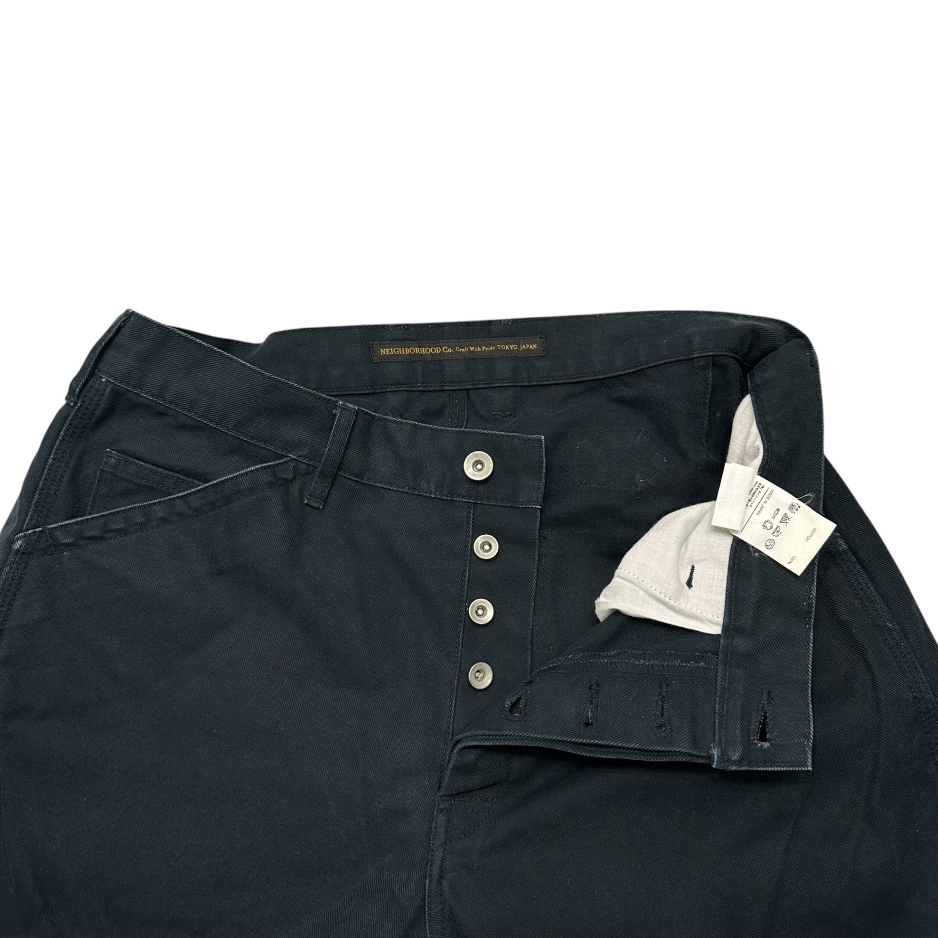NEIGHBORHOOD(ネイバーフッド) MIL-UTILITY C-PT / PAINTER DENIM PANTS ペインター デニム パンツ 151AQNH-PTM01 M ダークネイビー シンチバック