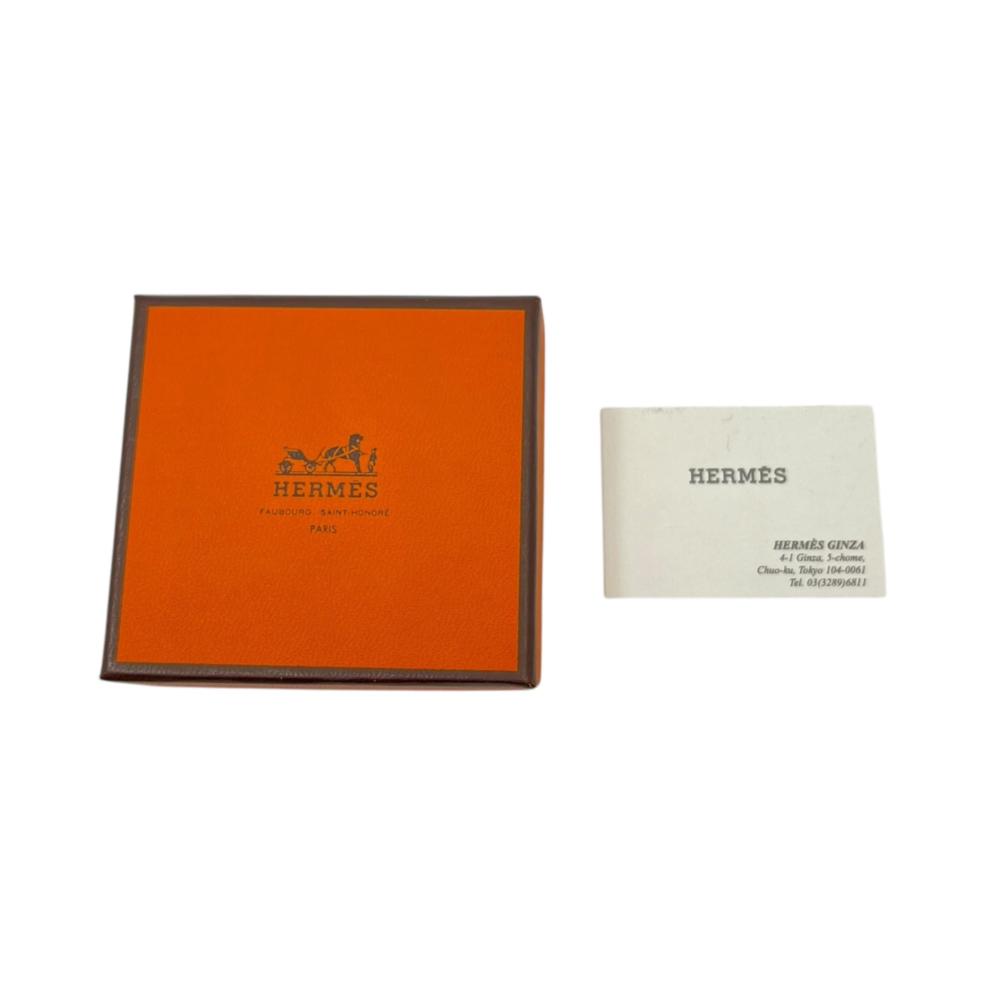 HERMES(エルメス) 2001年限定 Classic H and Earth Cadena Charm クラシックH 地球 テラ カデナ チャーム 年間テーマ 「A la Decouverte de beaute du monde」  ～未知なる地球の美を求めて～ ゴールド 箱付 ペンダントトップにも