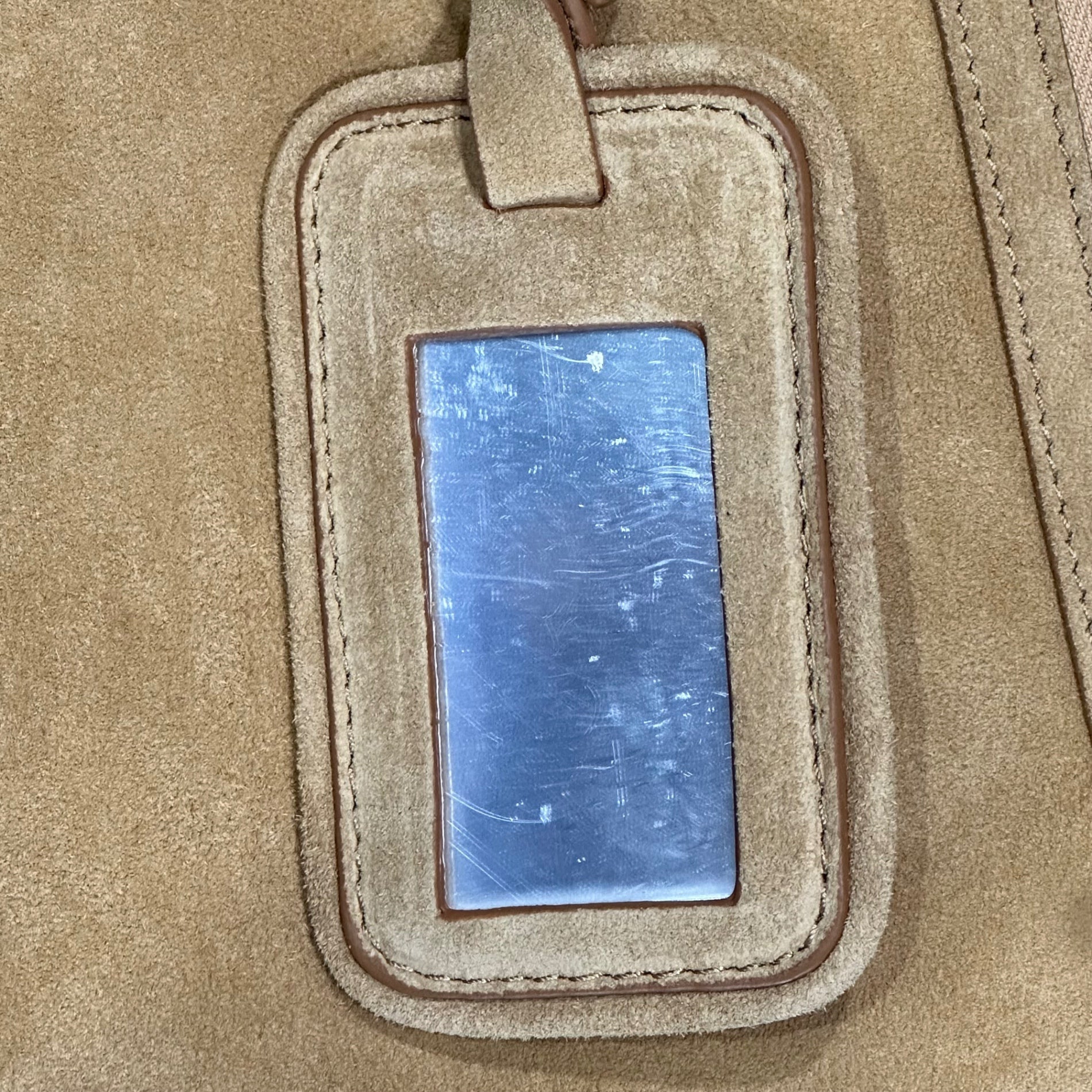 Acne Studios(アクネストゥディオズ) Camero Hotel Suede カメロ ホテル スウェード A10486- ベージュ ショルダー バッグ ボストン 旅行