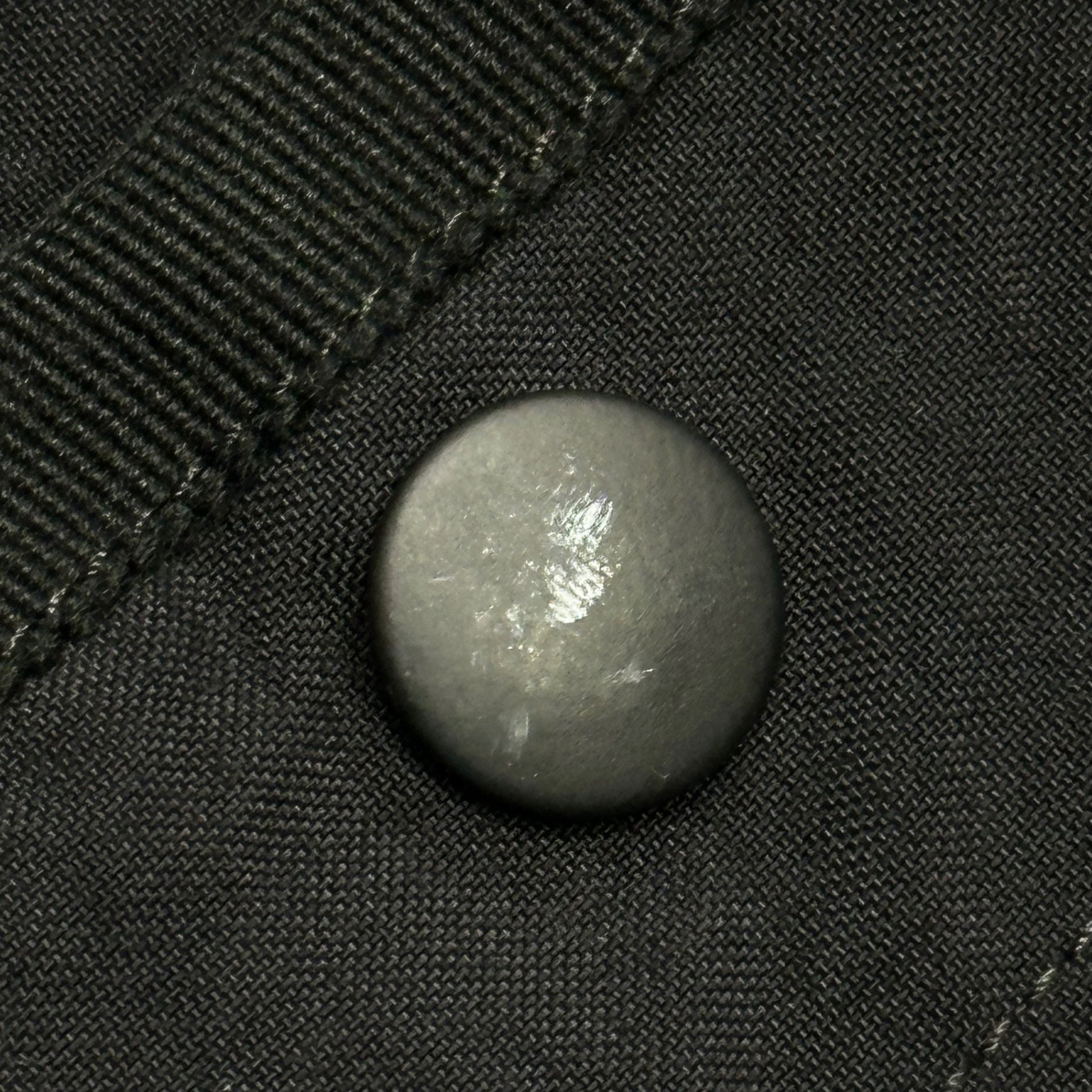 COMME des GARCONS HOMME(コムデギャルソンオム) 22SS Camouflage Lining Nylon Oxford No-Collar Jacket 裏地 カモフラ ナイロン オックス ノーカラー ジャケット HI-J006 S ブラック AD2021