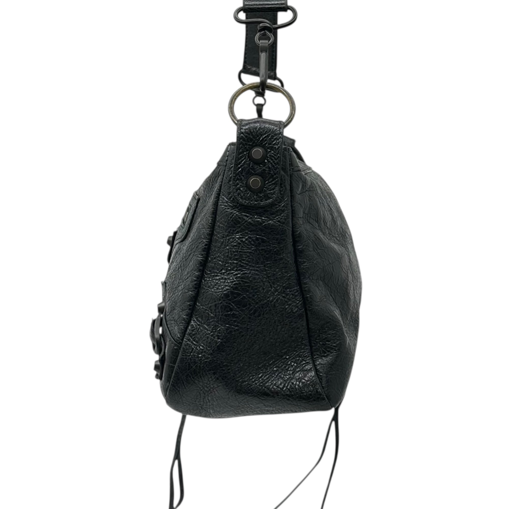 BALENCIAGA(バレンシアガ) LE CITY SMALL BAG シティ スモール レザー バッグ ブラック ワン ショルダー 肩掛け